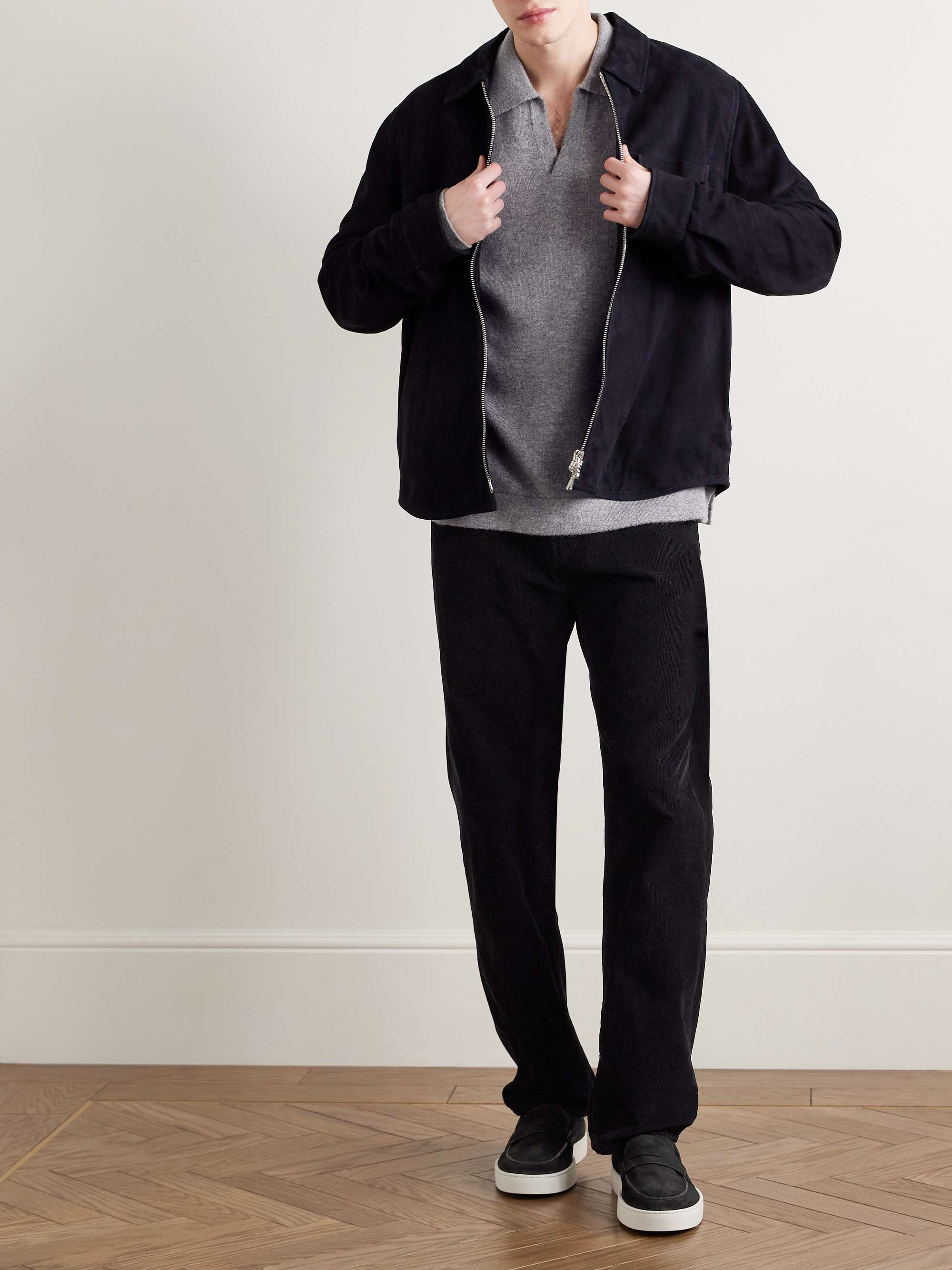 Simone Cashmere Polo Shirt view