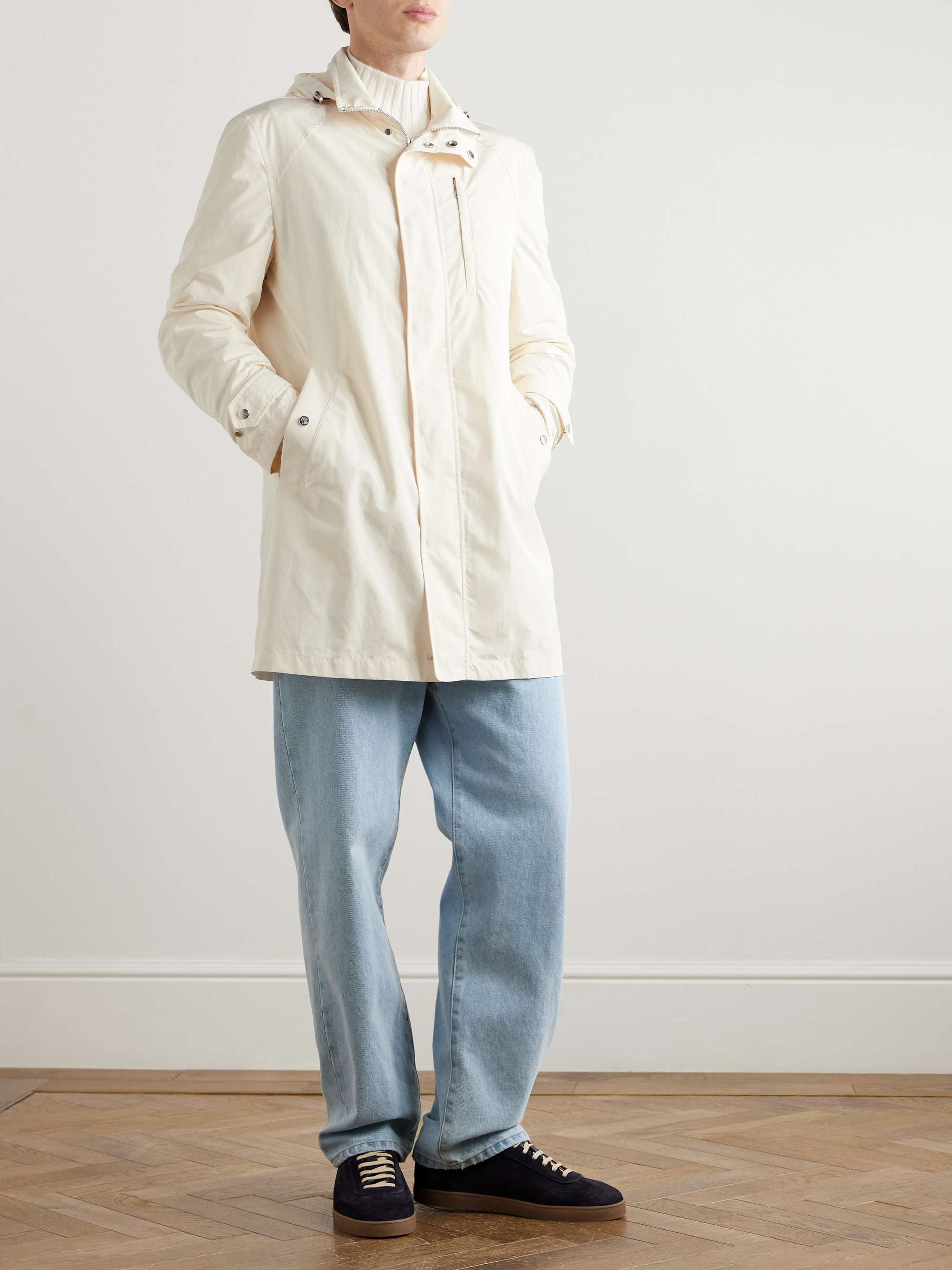 Shell Hooded Coat view