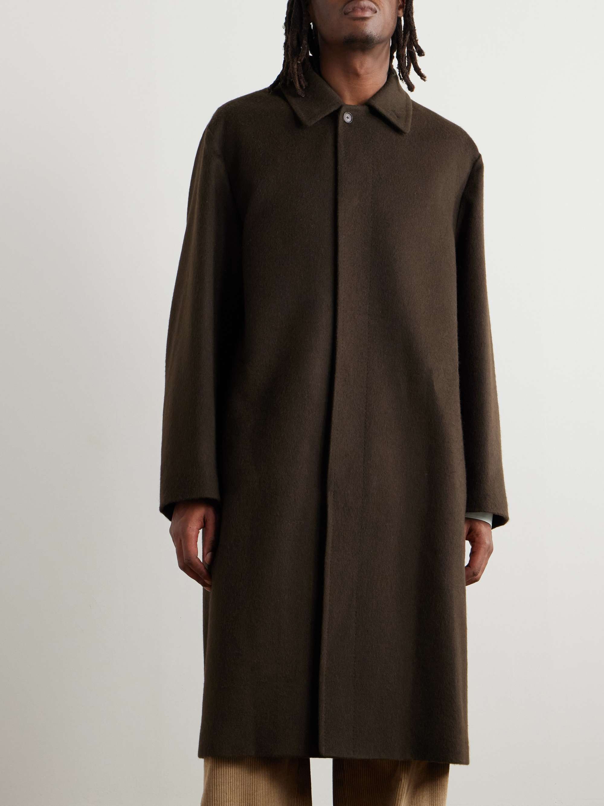 Oversized Camel Overcoat view