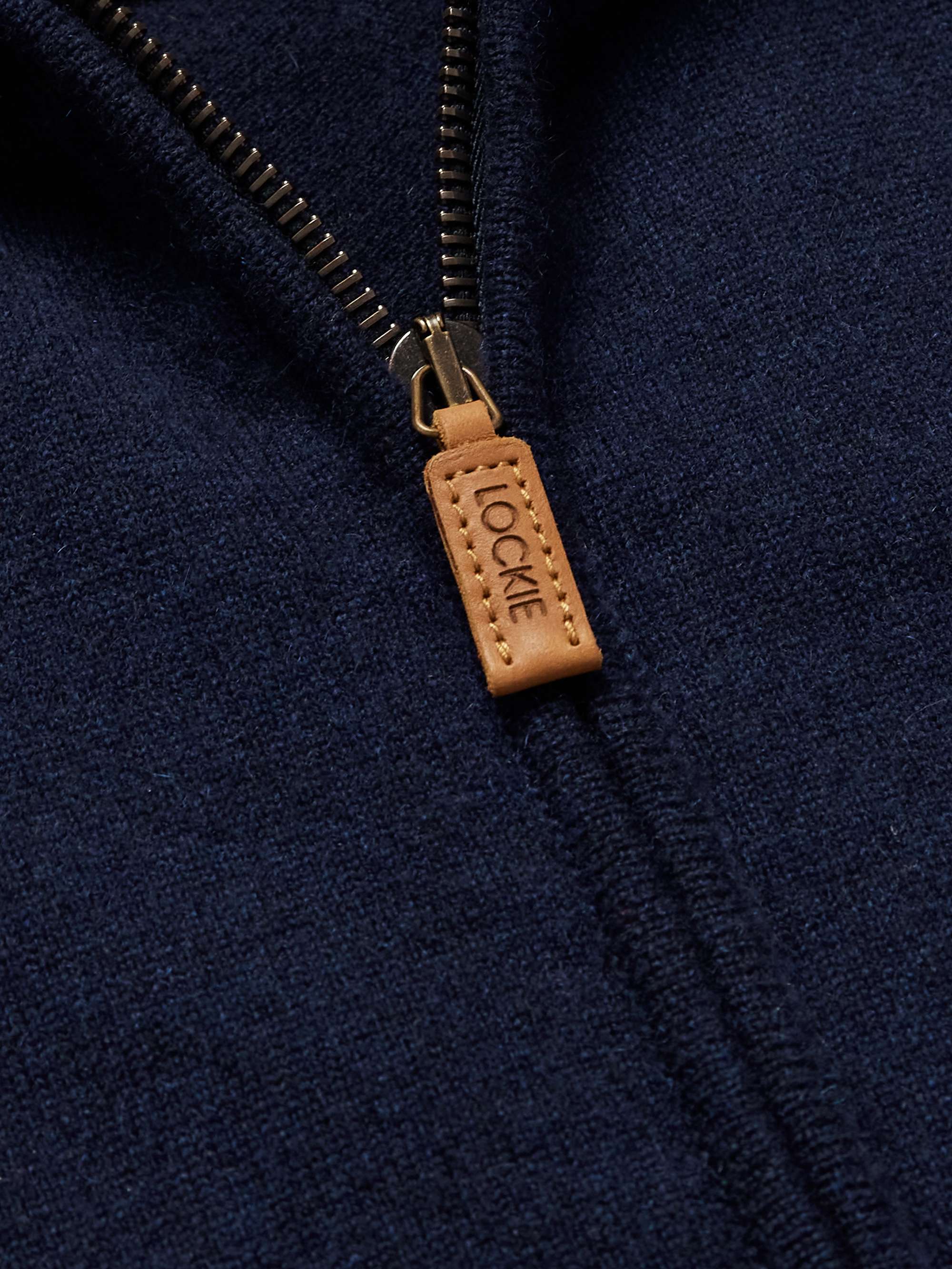 Oxton Cashmere Zip-Up Cardigan view
