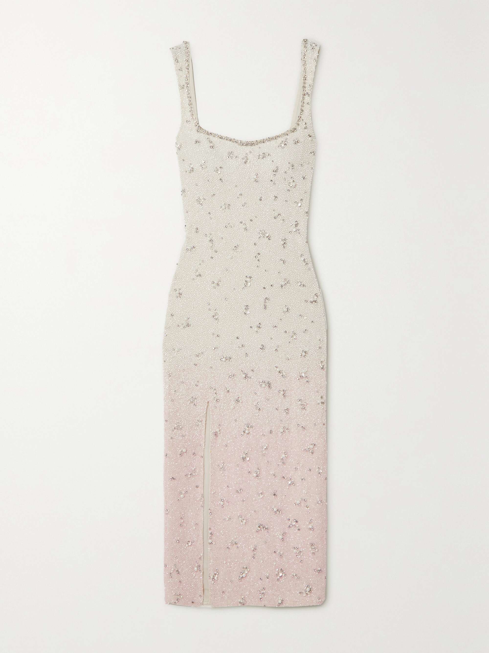 Embellished stretch-tulle midi dress hero visual