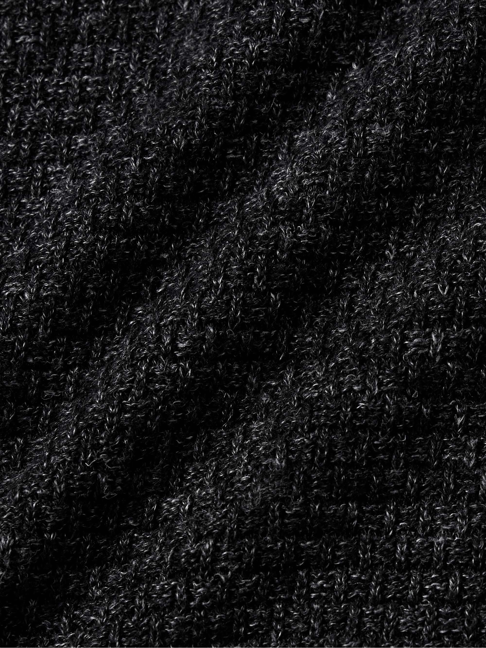 Caoladoir Basketweave Linen, Cashmere, Silk and Cotton-Blend Sweater view