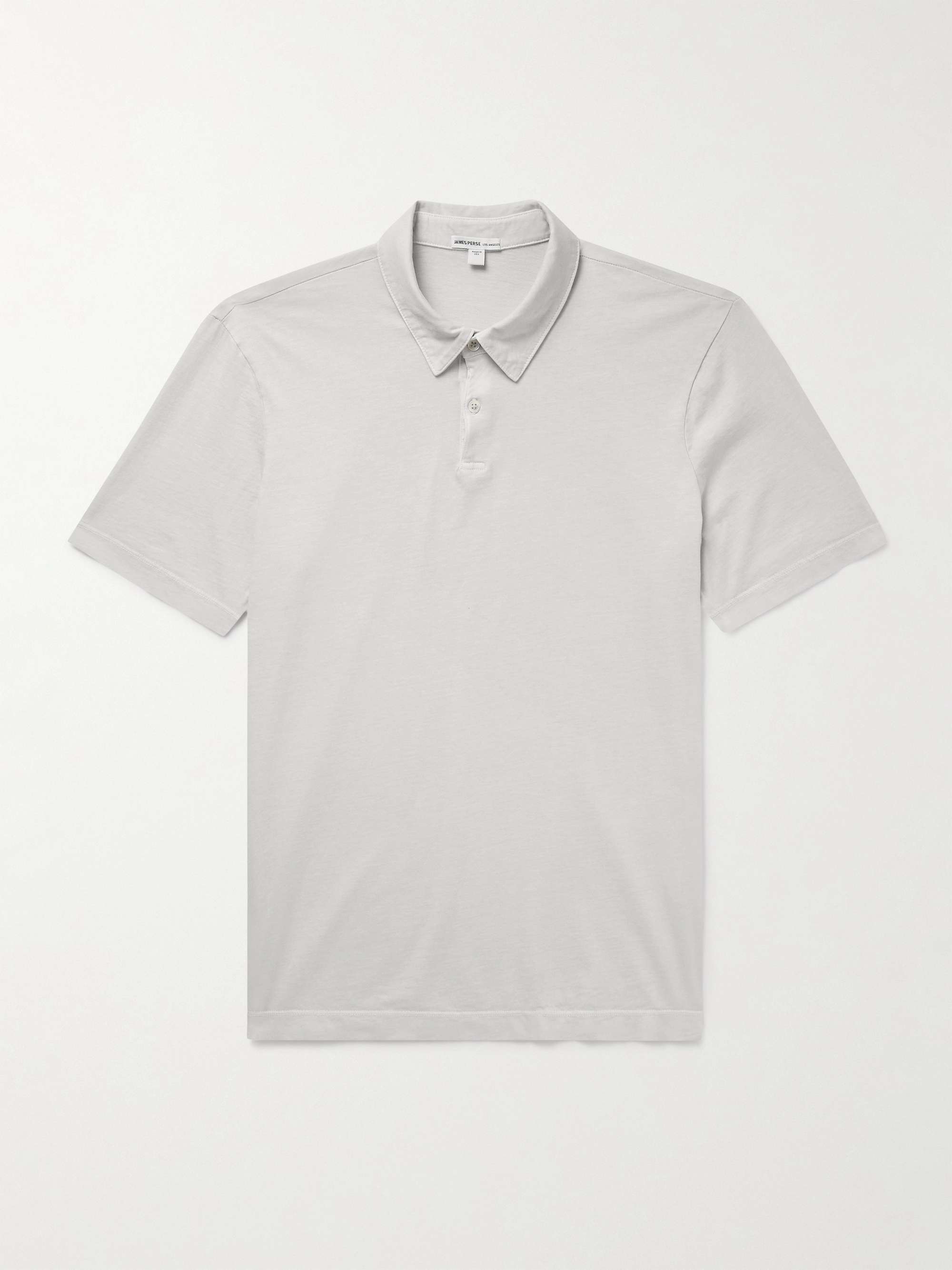 Slim-Fit Cotton-Jersey Polo Shirt hero visual