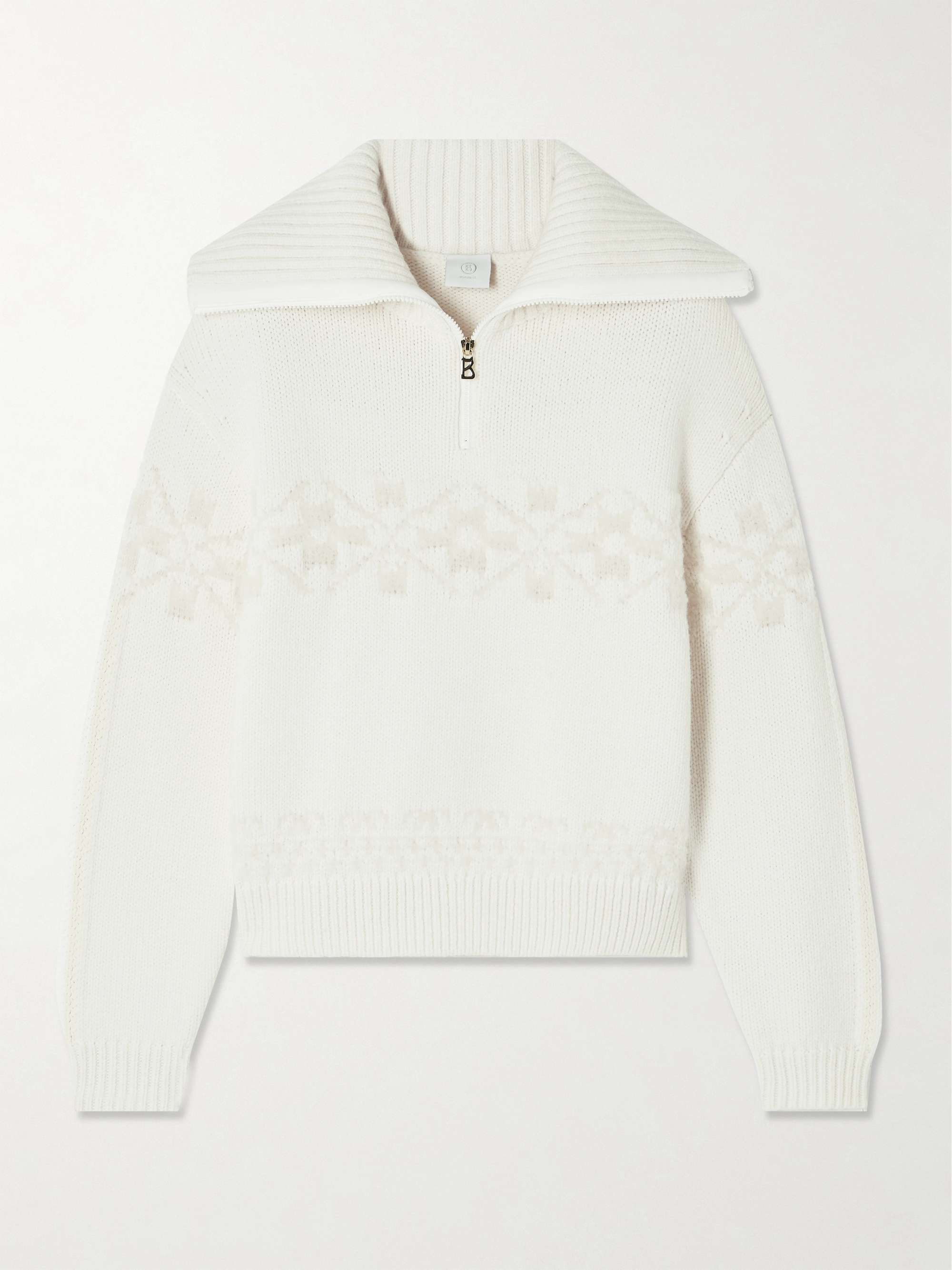 Elana Fair Isle wool-blend sweater hero visual