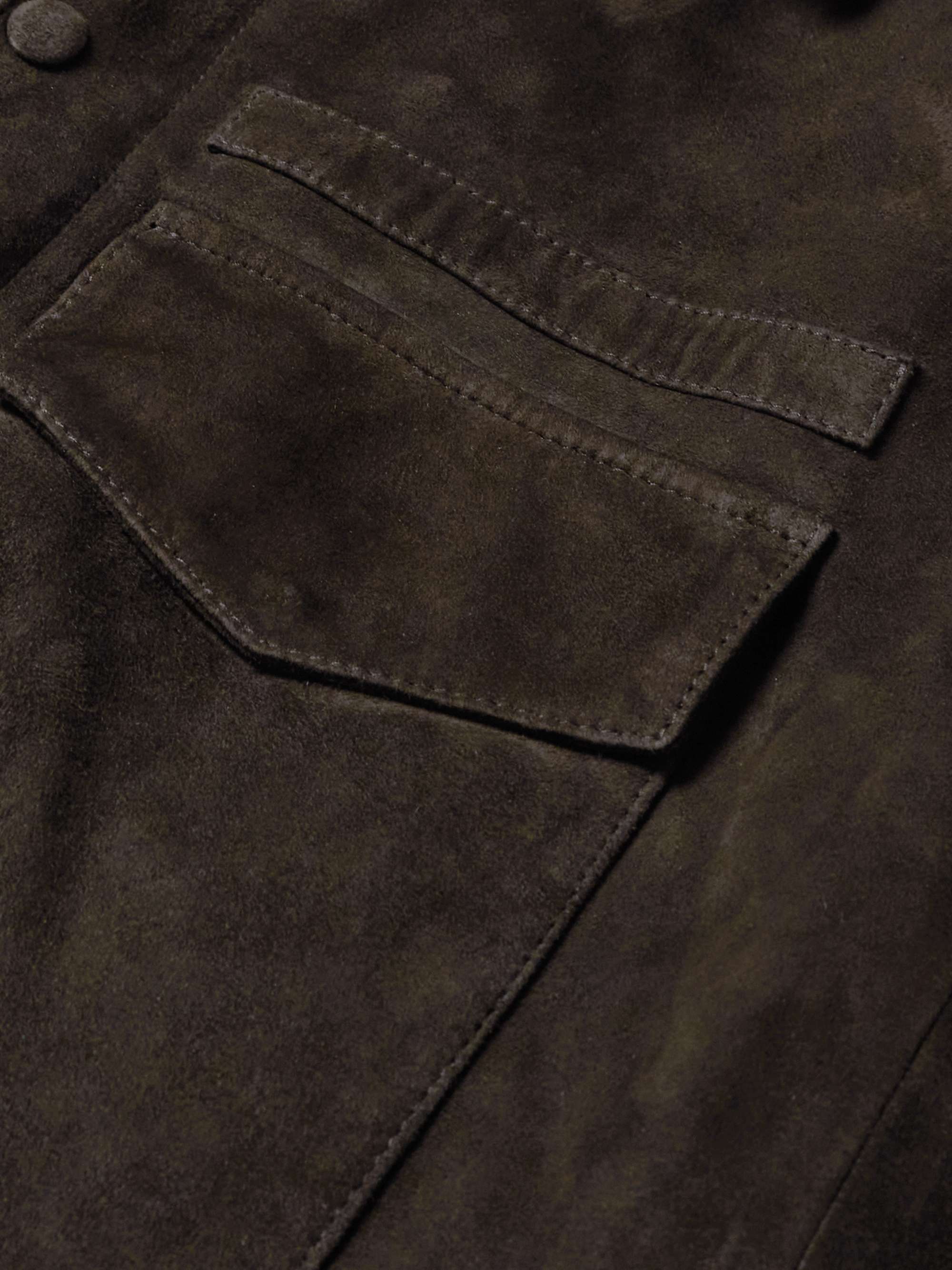 Robert Padded Suede Jacket view