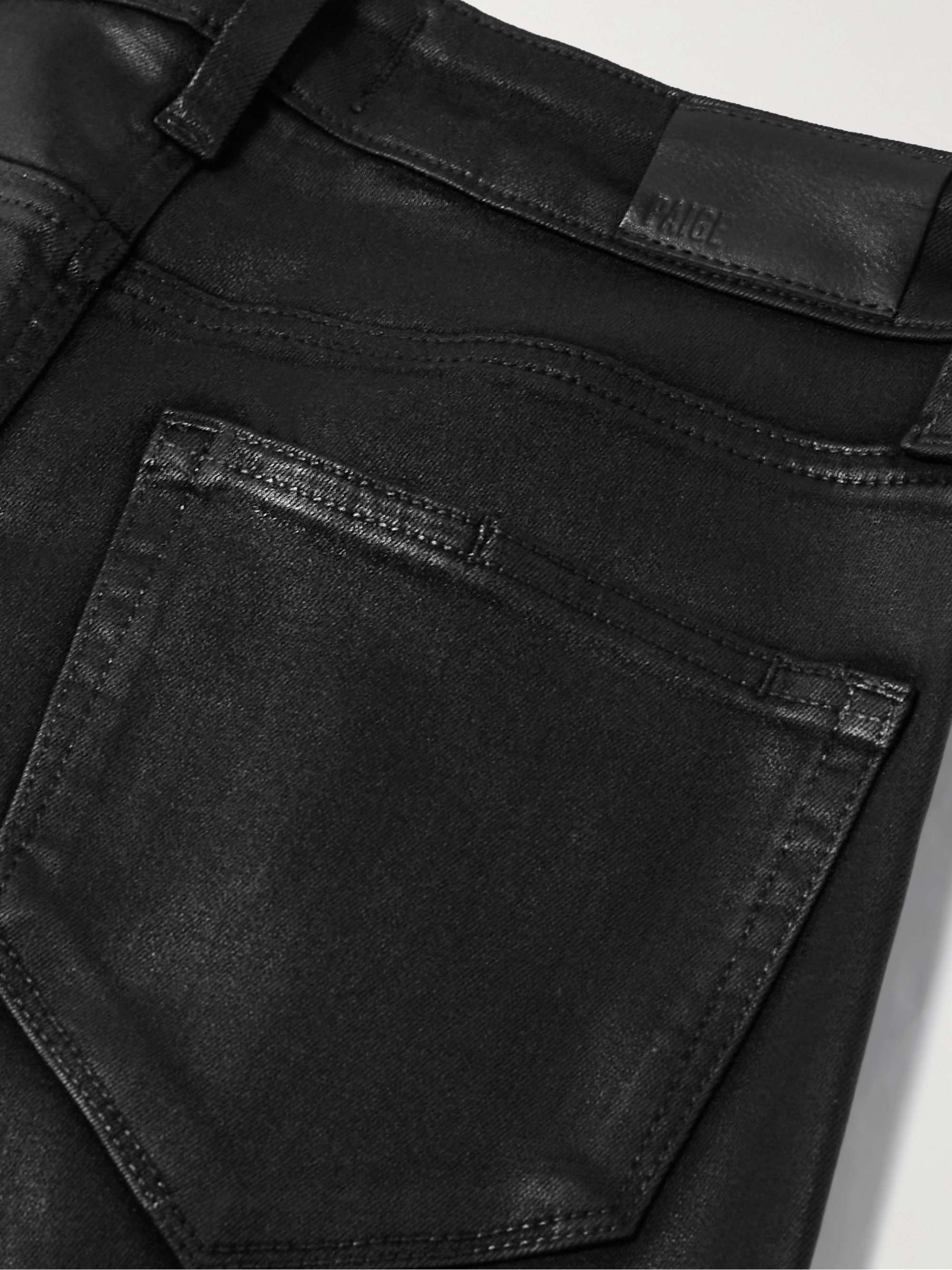 Anessa cropped coated-twill wide-leg pants view