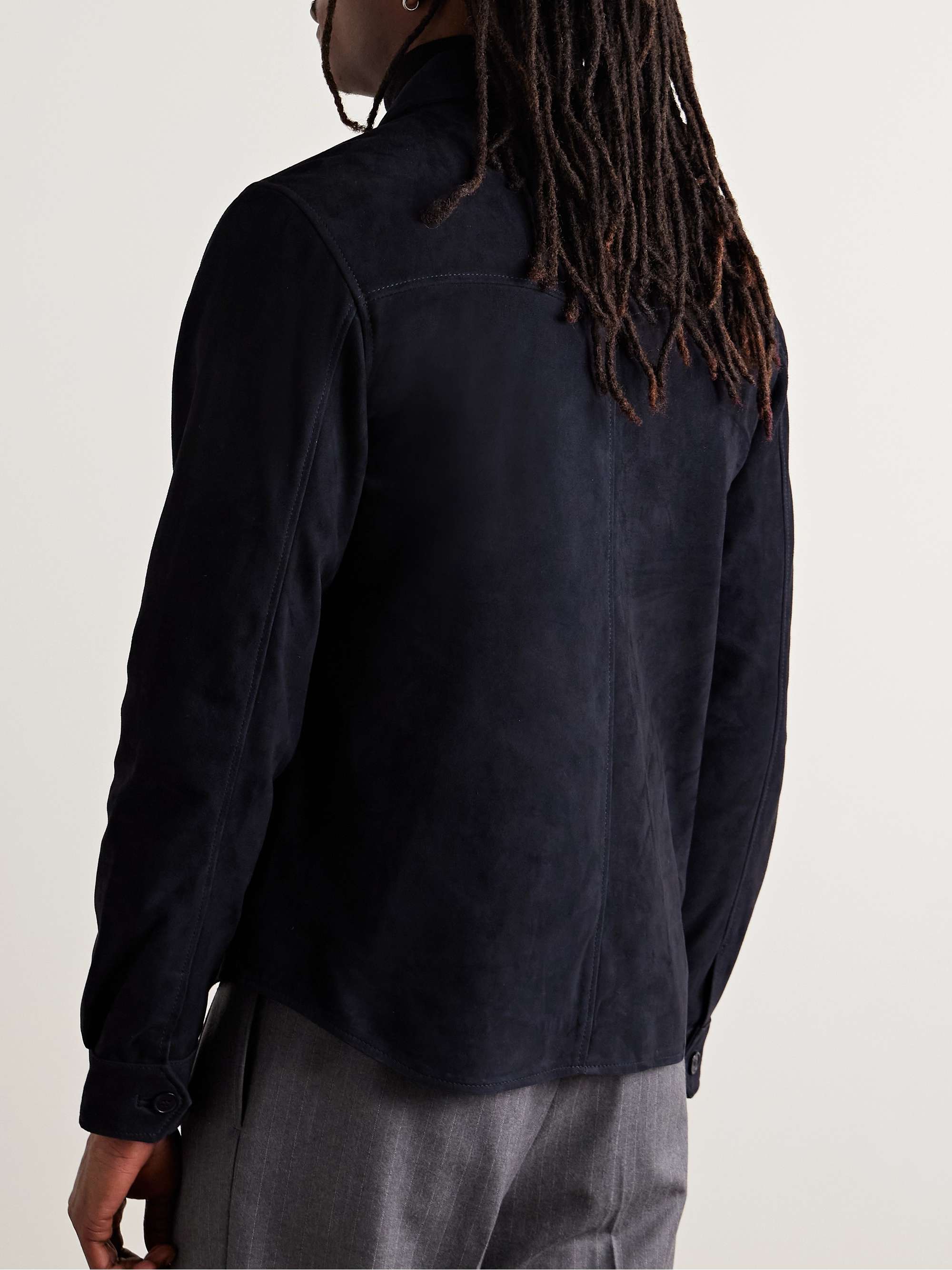 Sid Suede Overshirt view