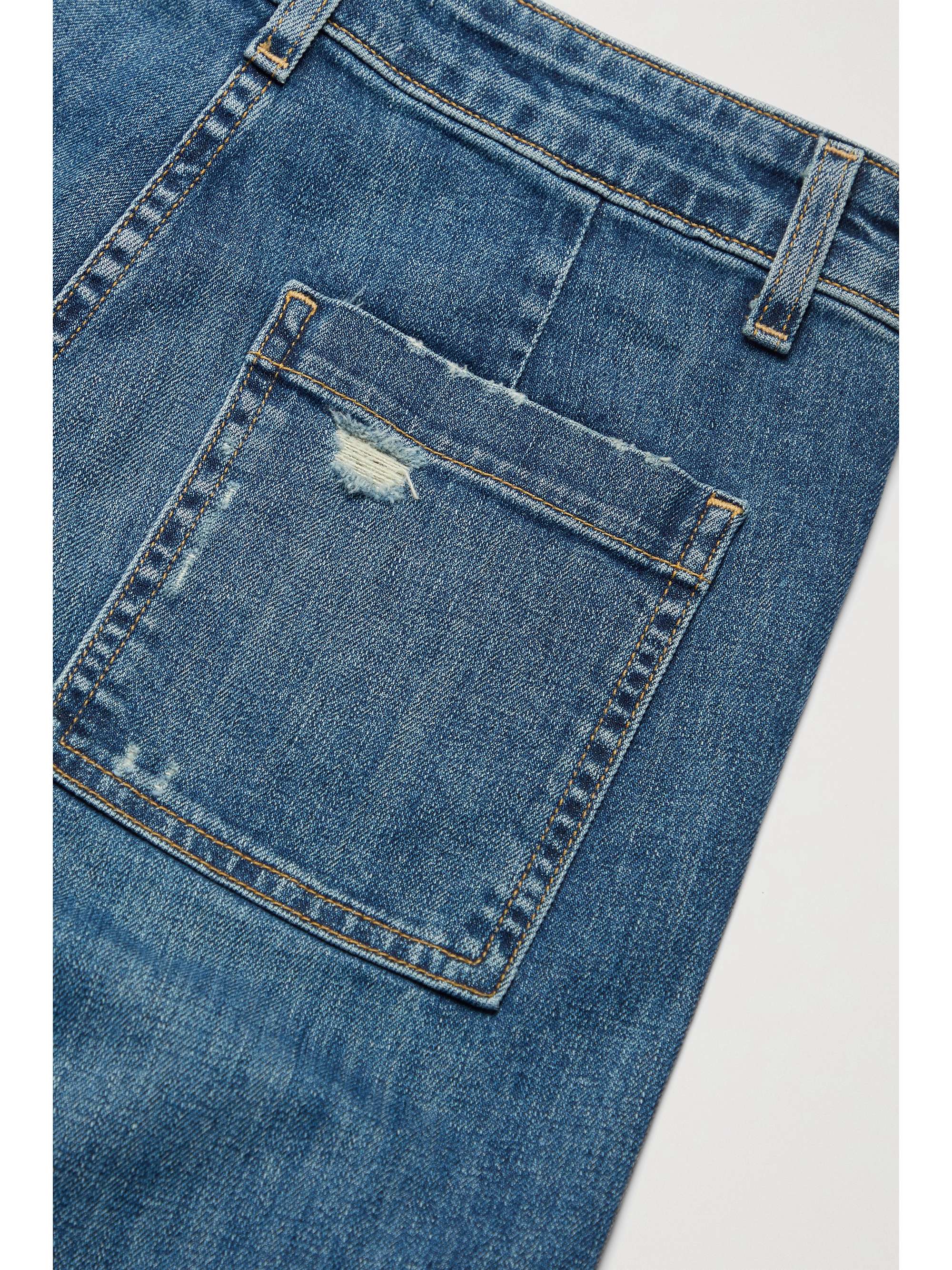 Megan high-rise wide-leg jeans view