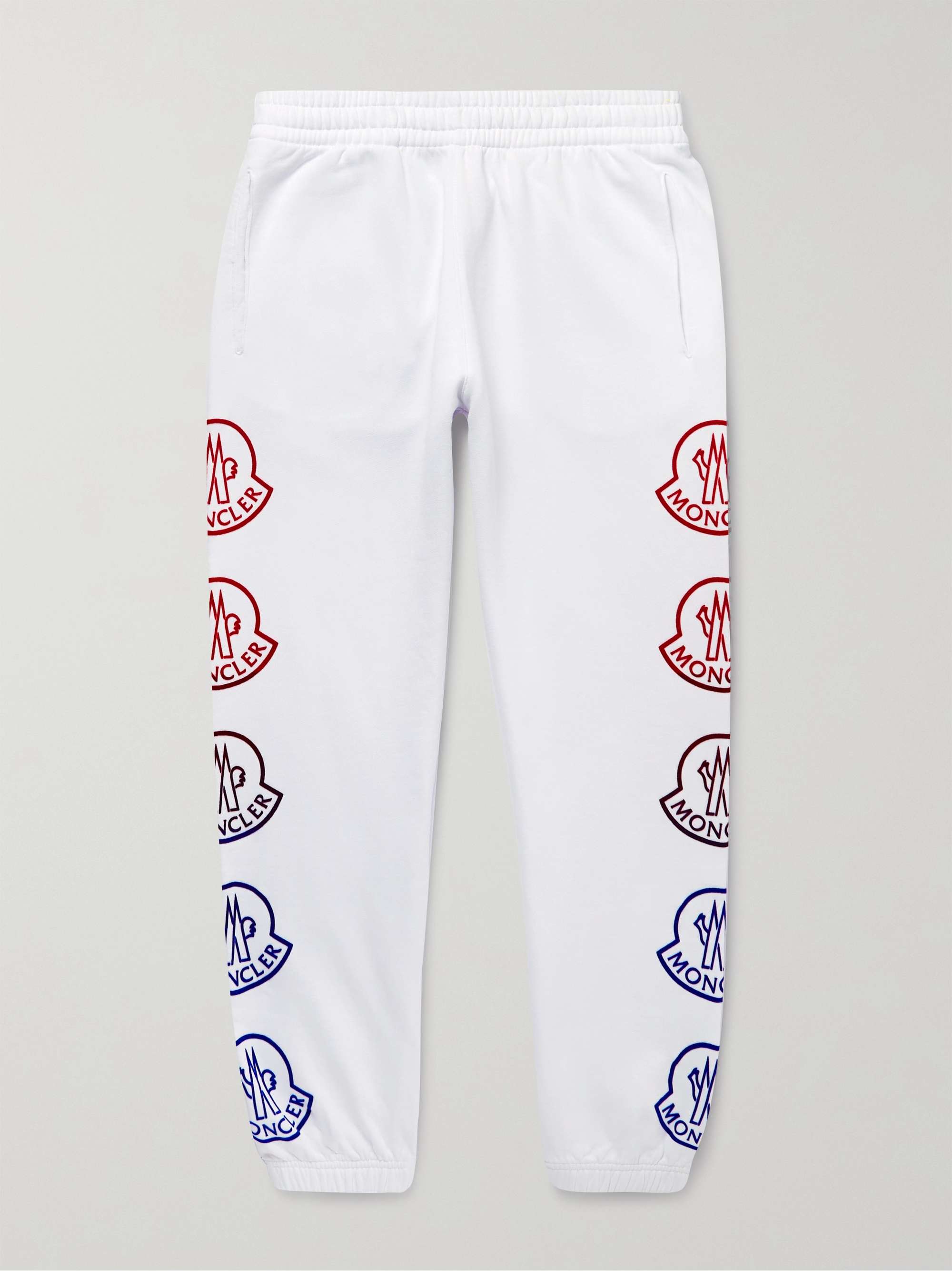 Tapered Logo-Print Cotton-Jersey Sweatpants hero visual