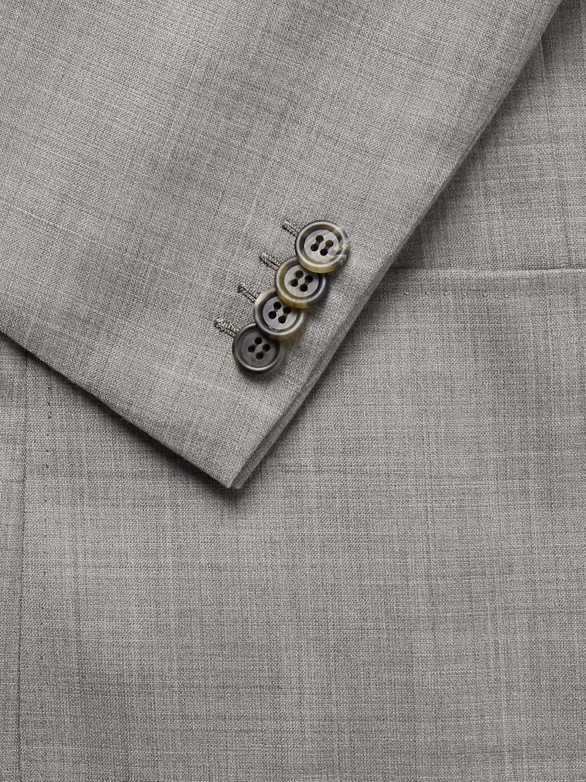 Soffio Wool and Silk-Blend Blazer view
