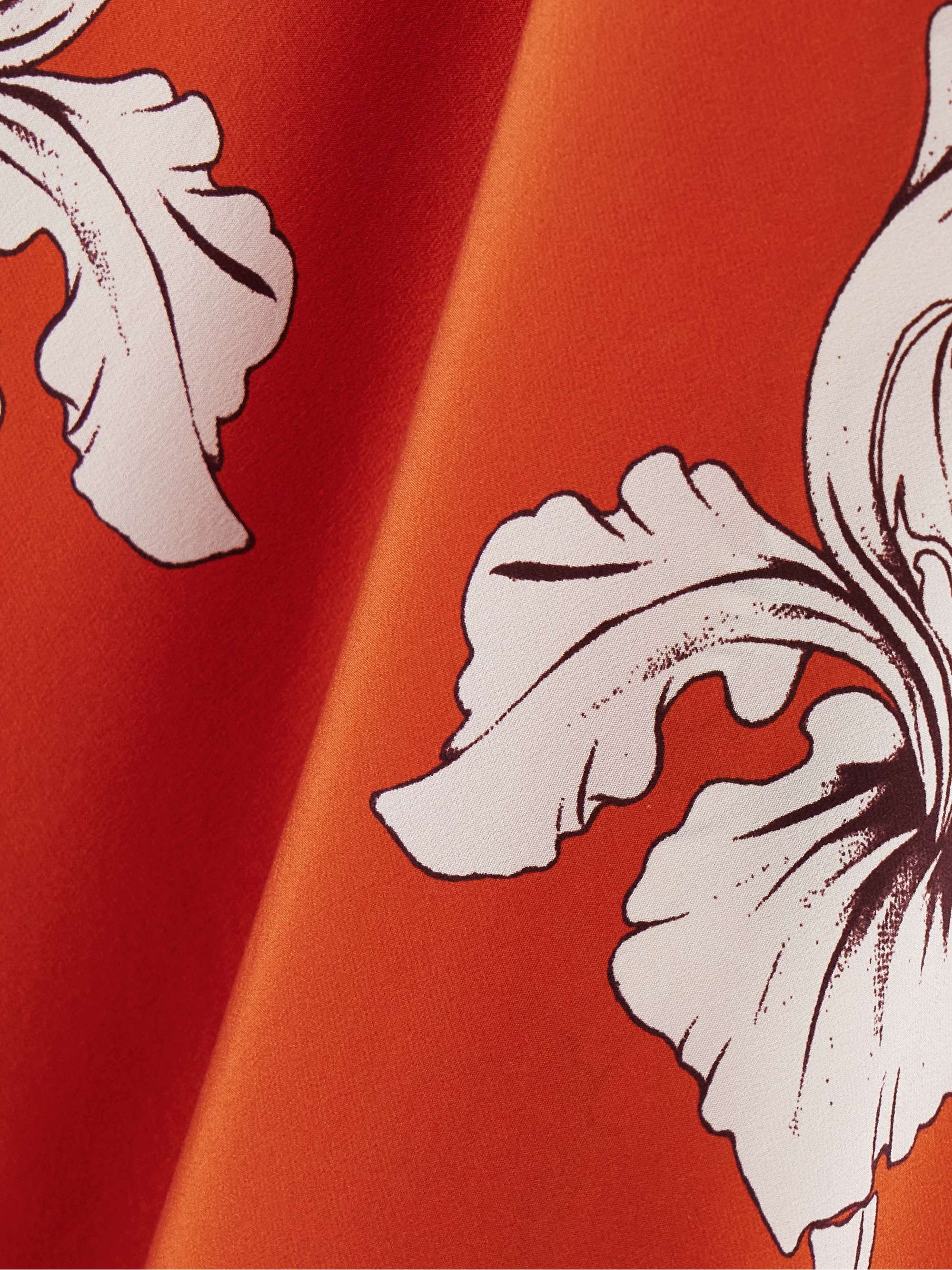 Marlene floral-print silk-crepe maxi dress view