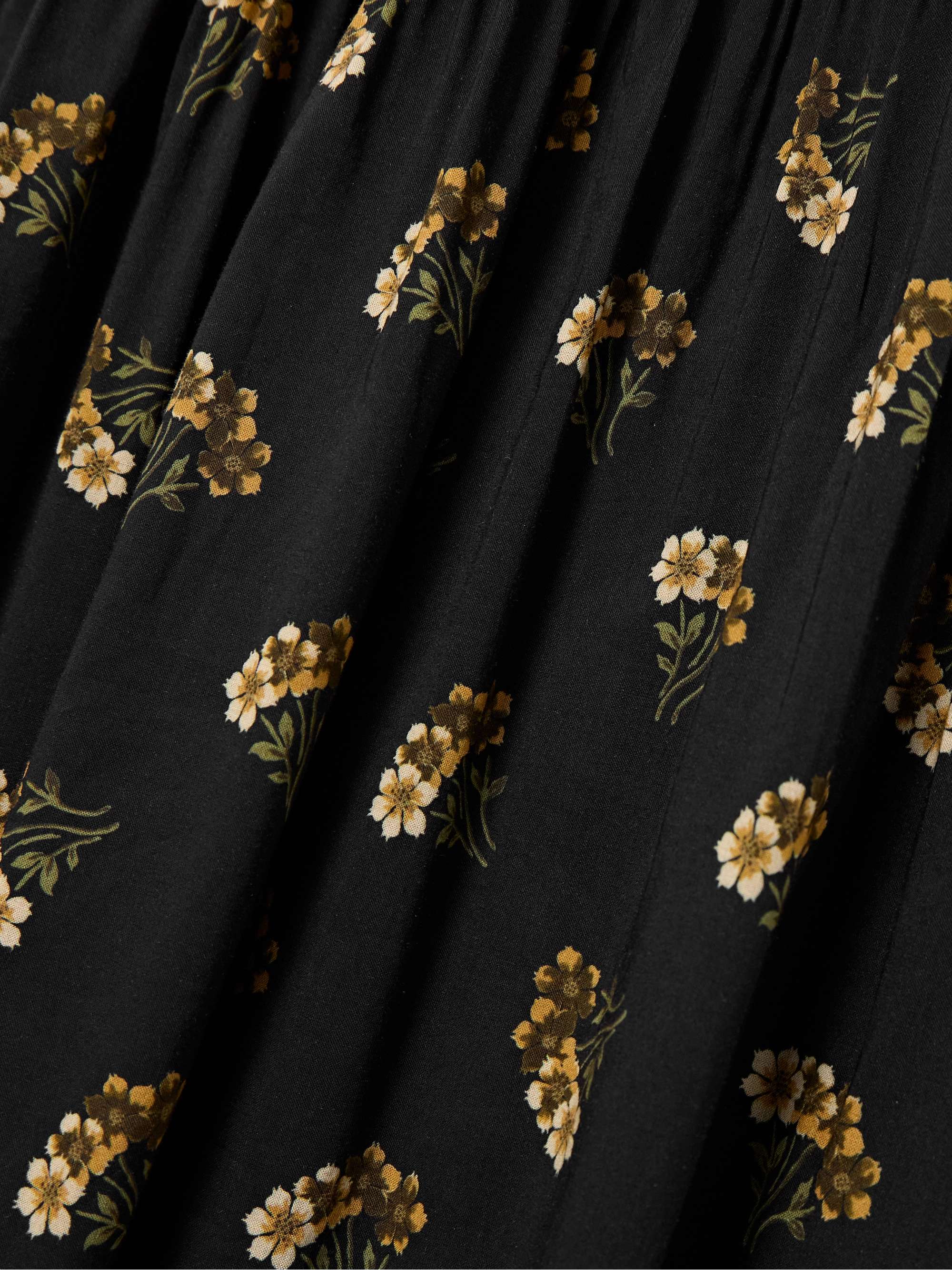 Wilmina shirred floral-print cotton-blend maxi dress view