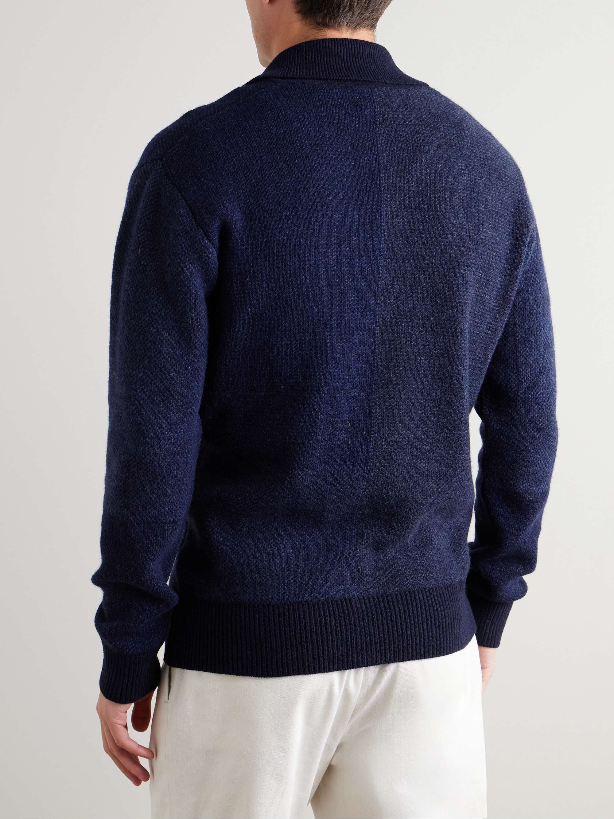Britten Patchwork Wool Cardigan view