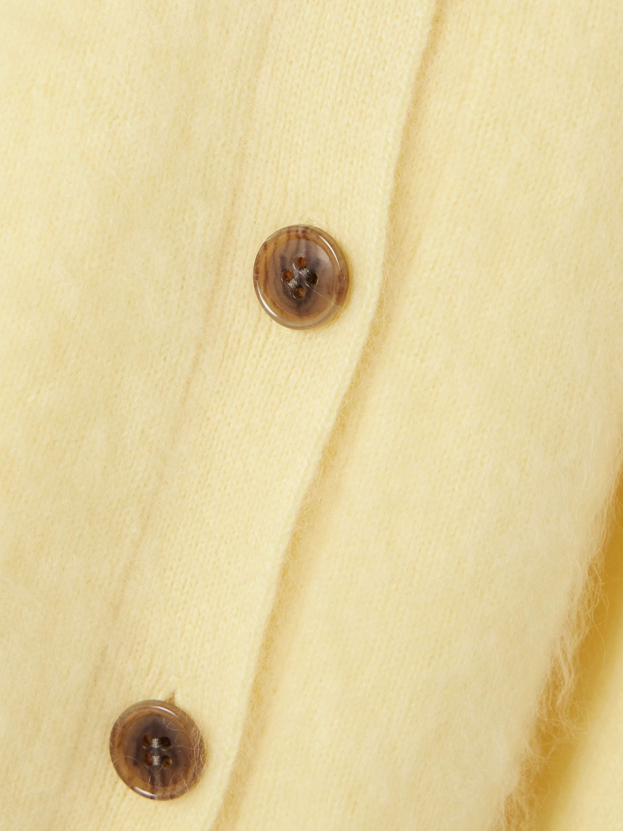 Melba brushed-cashmere cardigan view
