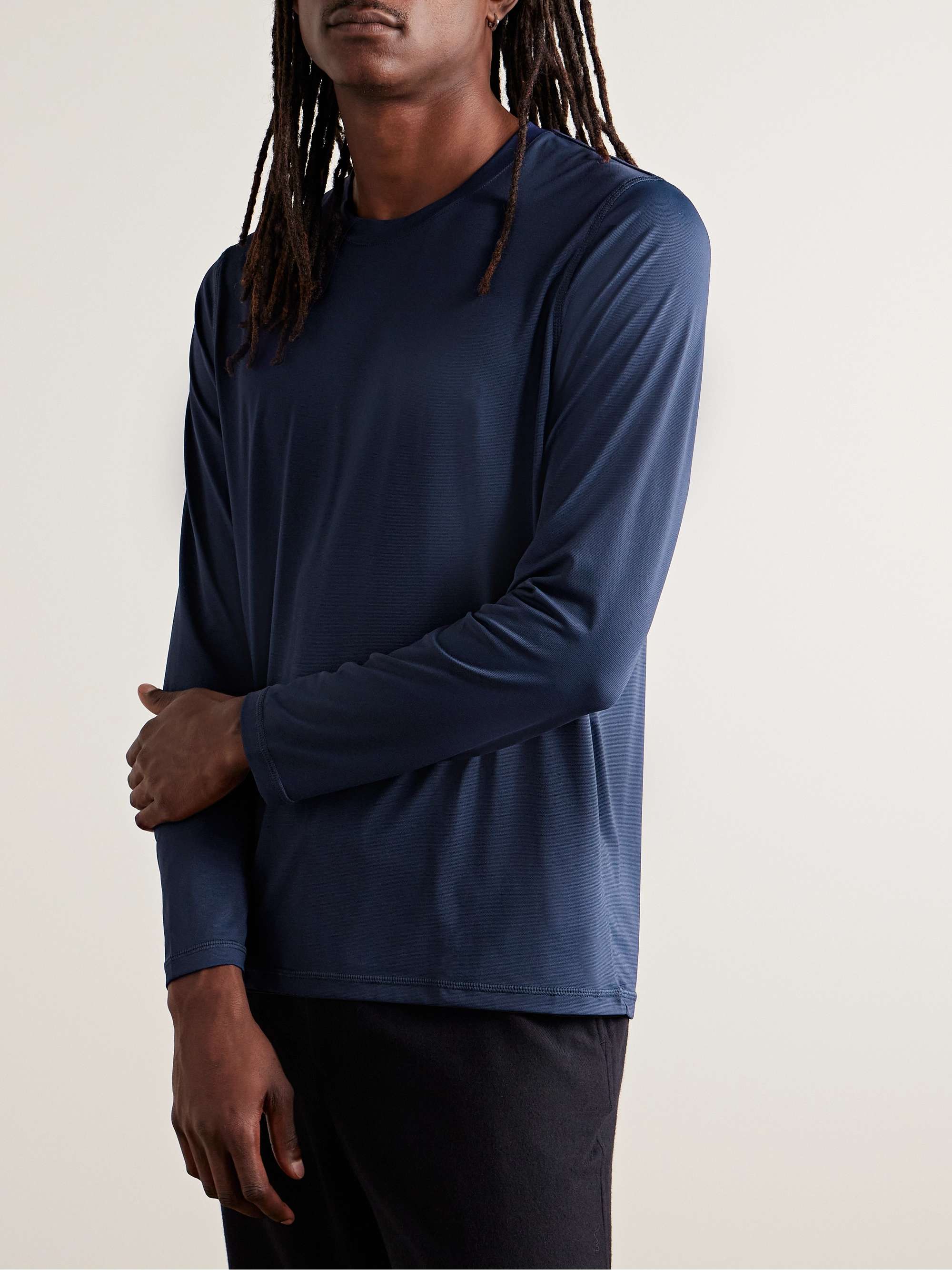 Stretch-Nylon Jersey T-Shirt view
