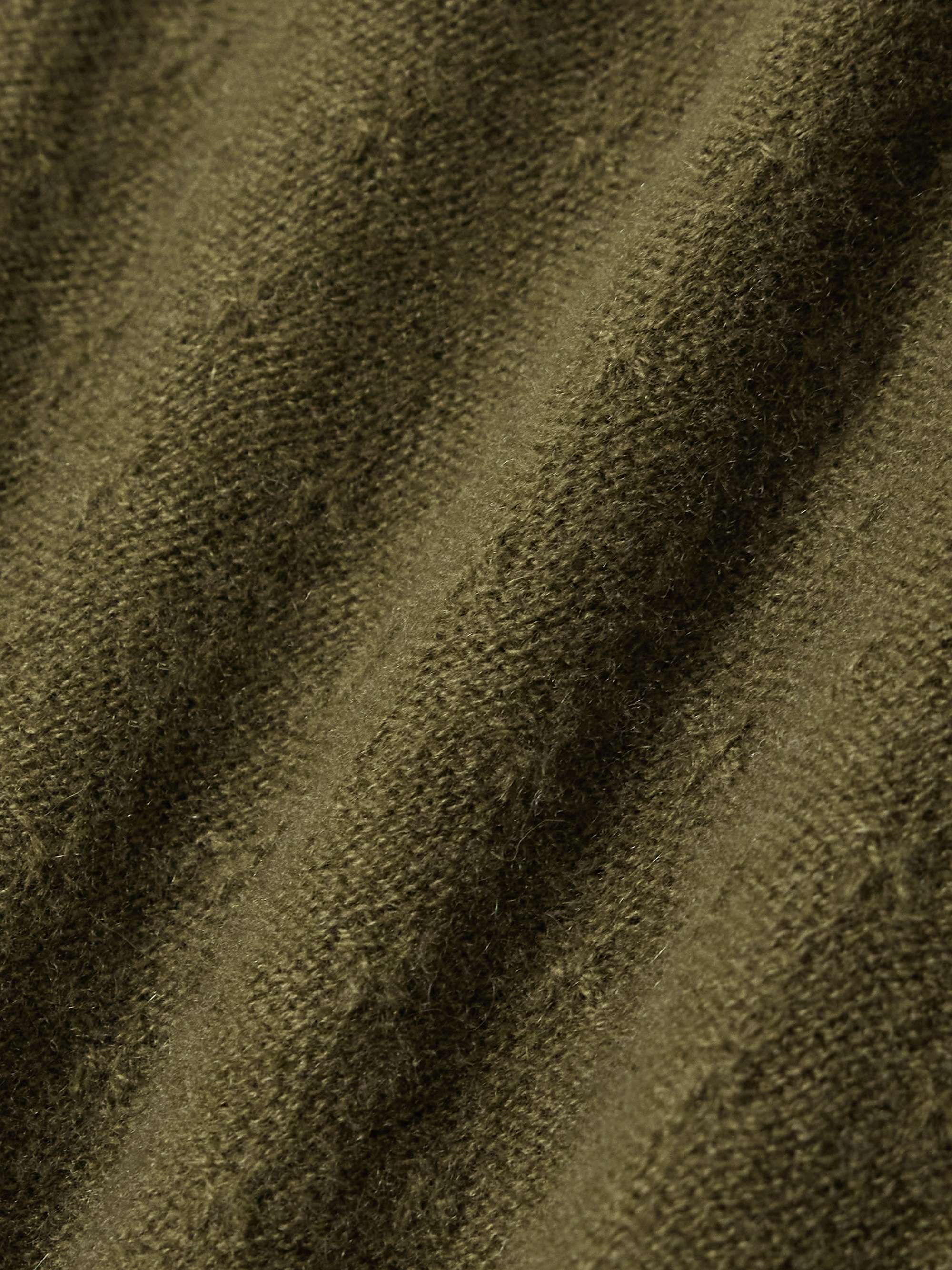 Pointelle-knit cashmere sweater view