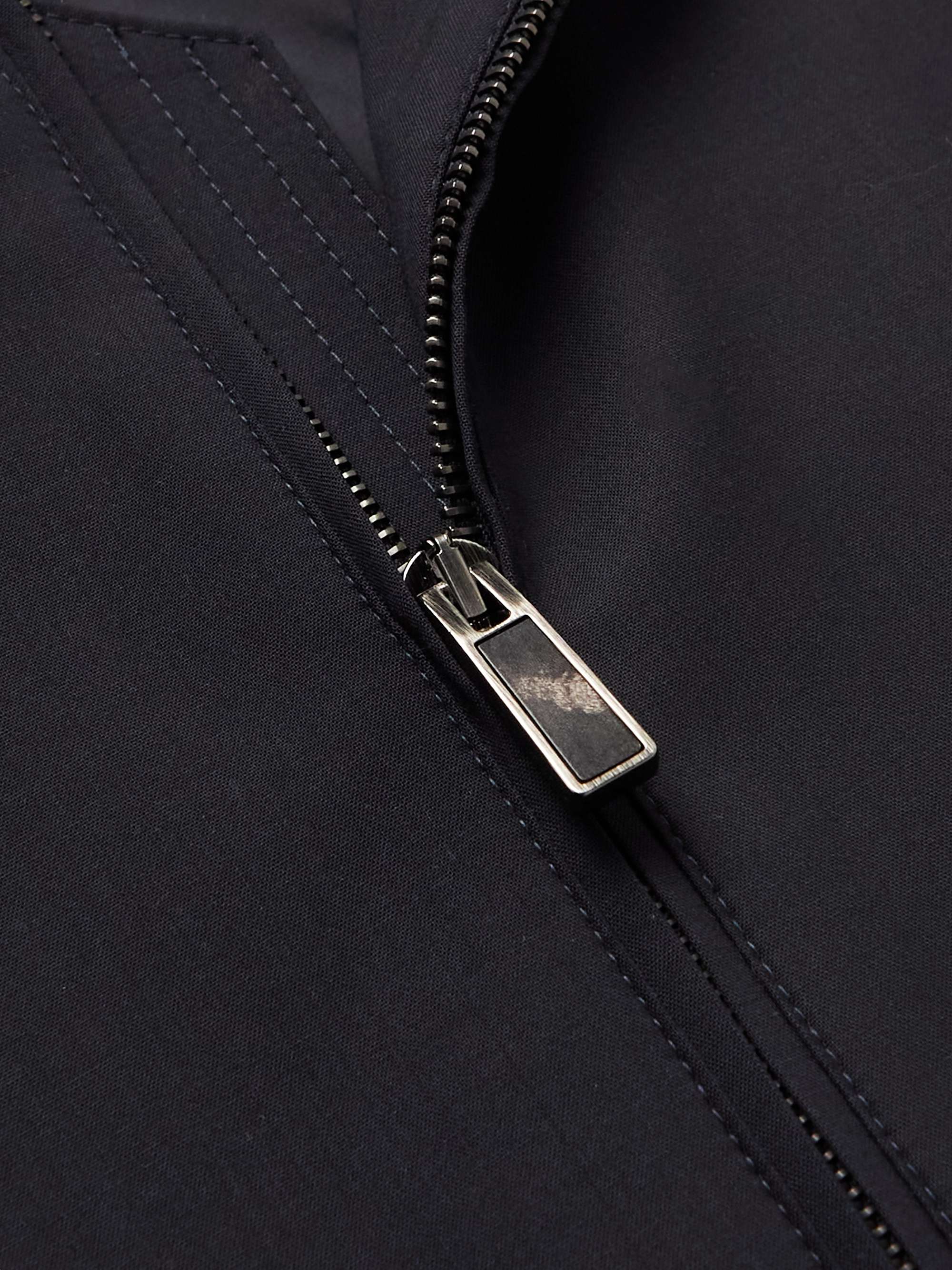 Wool-Shell Bomber Jacket view