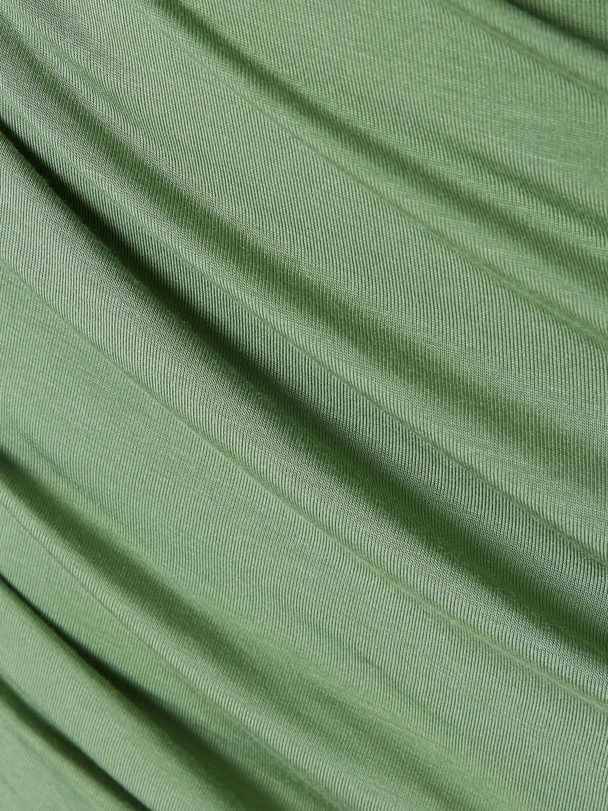 Diana strapless draped stretch-jersey mini dress view