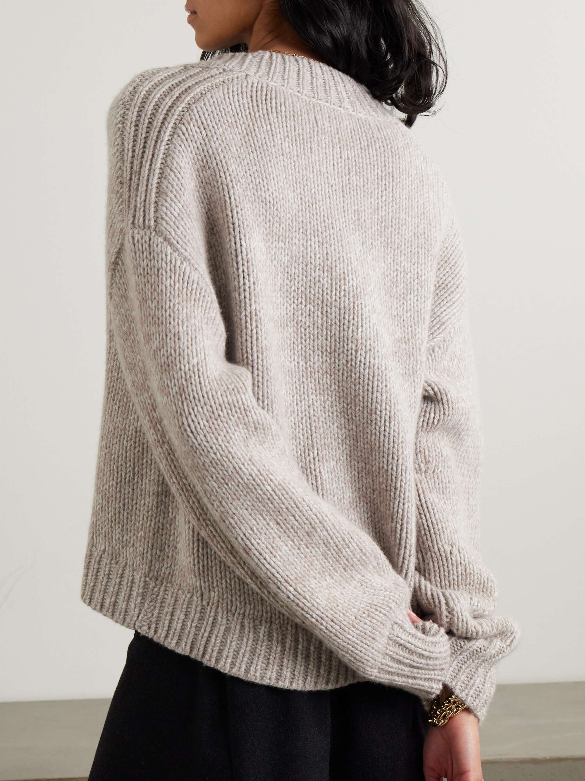 Kamal organic cashmere cardigan view