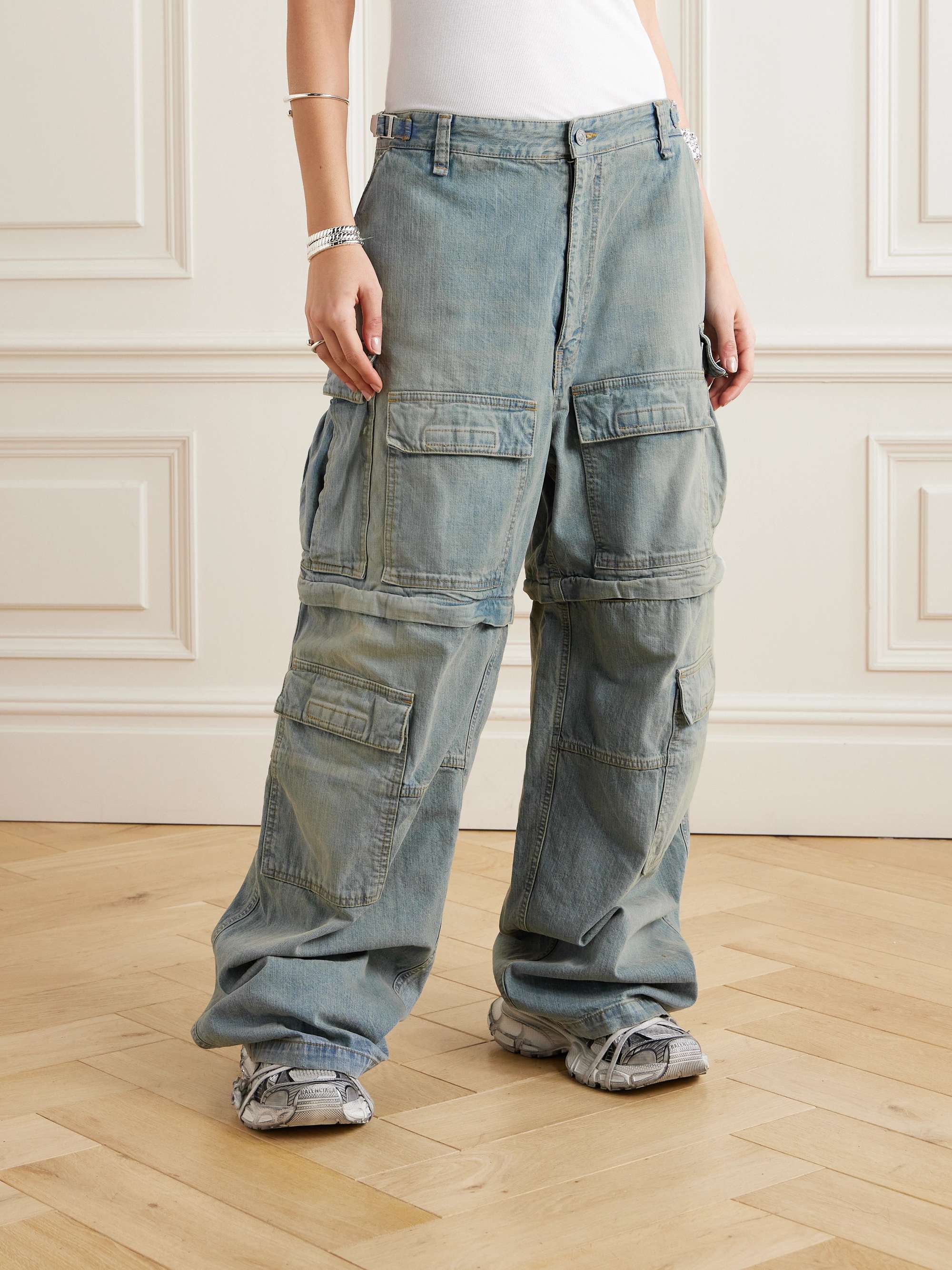 Cargo boyfriend jeans view