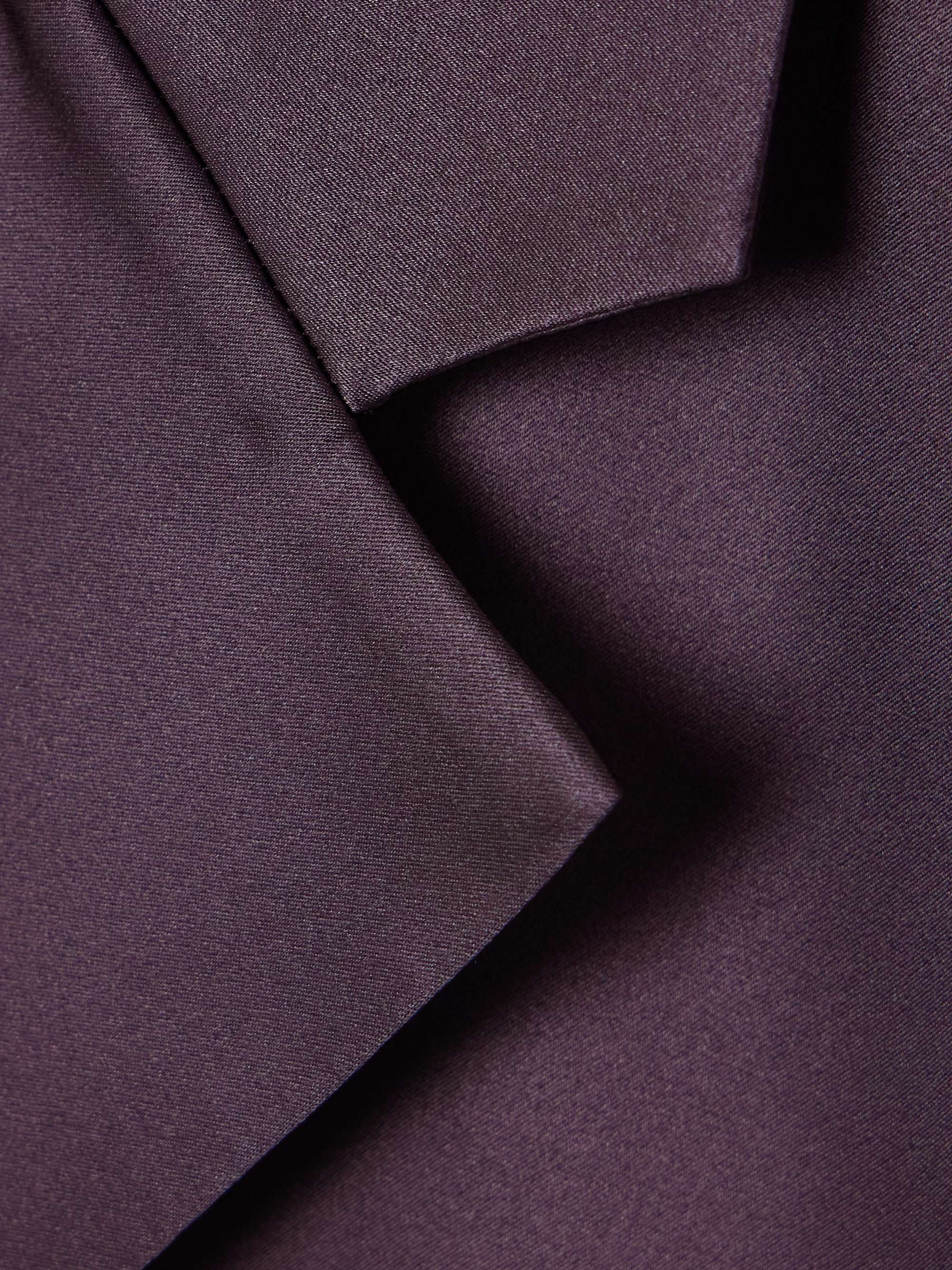 Joubert silk-satin blazer view