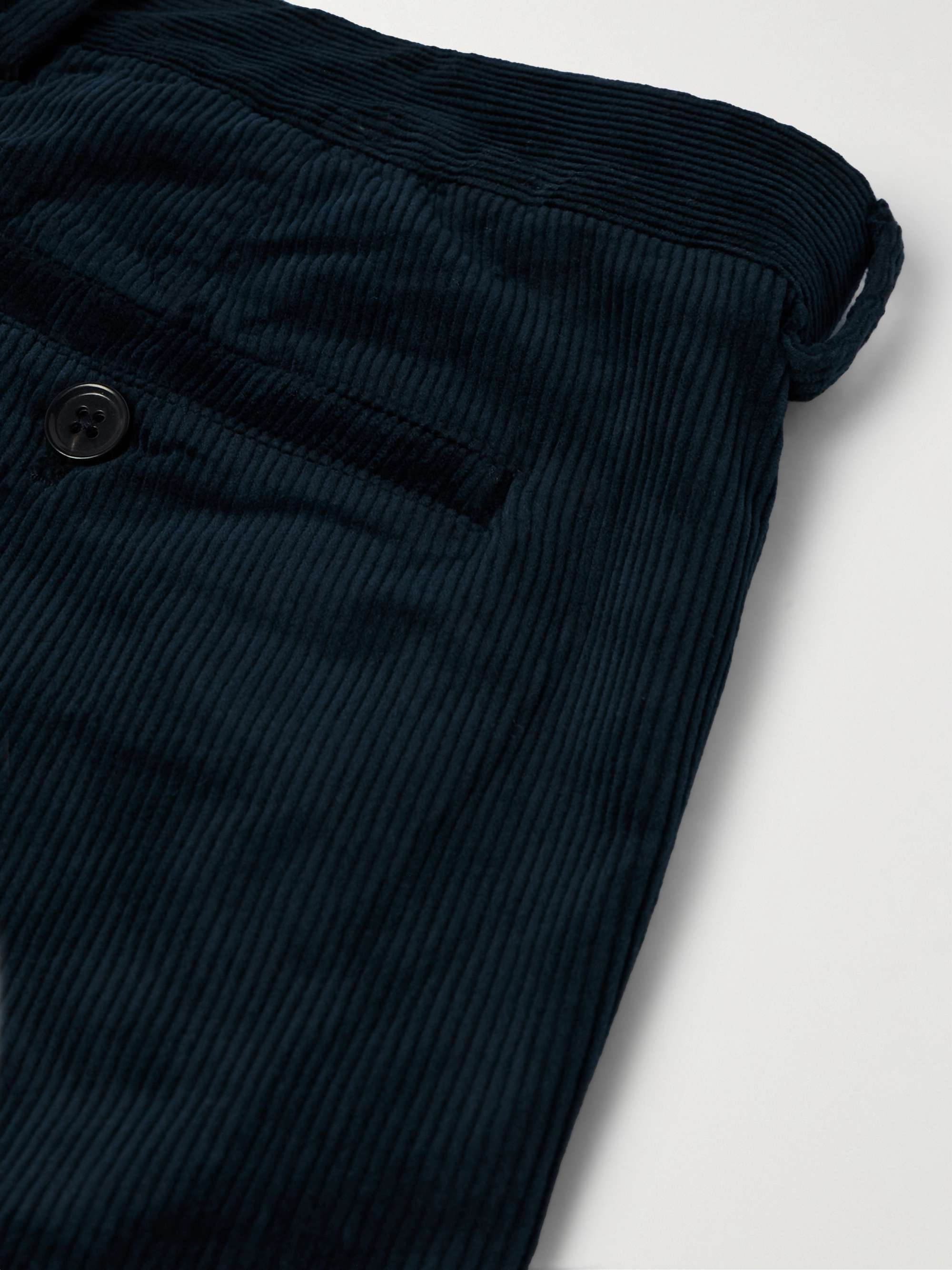 Bill 1917 Straight-Leg Cotton-Blend Corduroy Trousers view