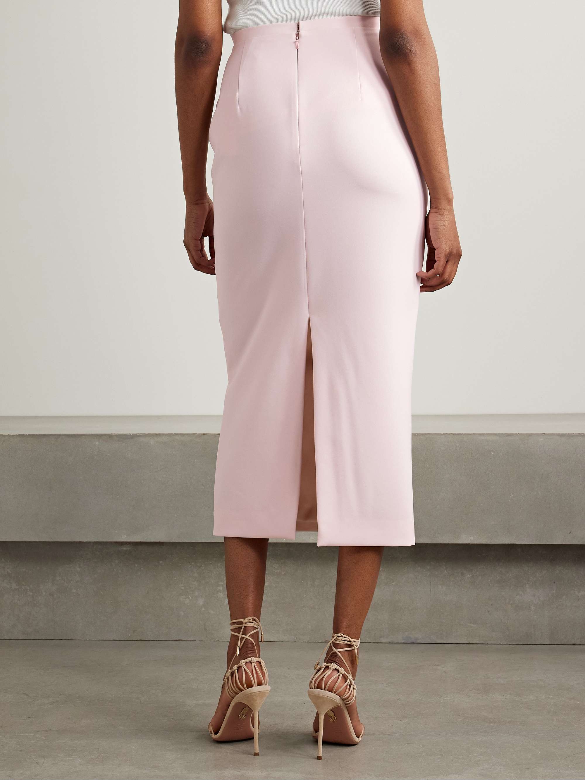 Sabina crepe midi skirt view