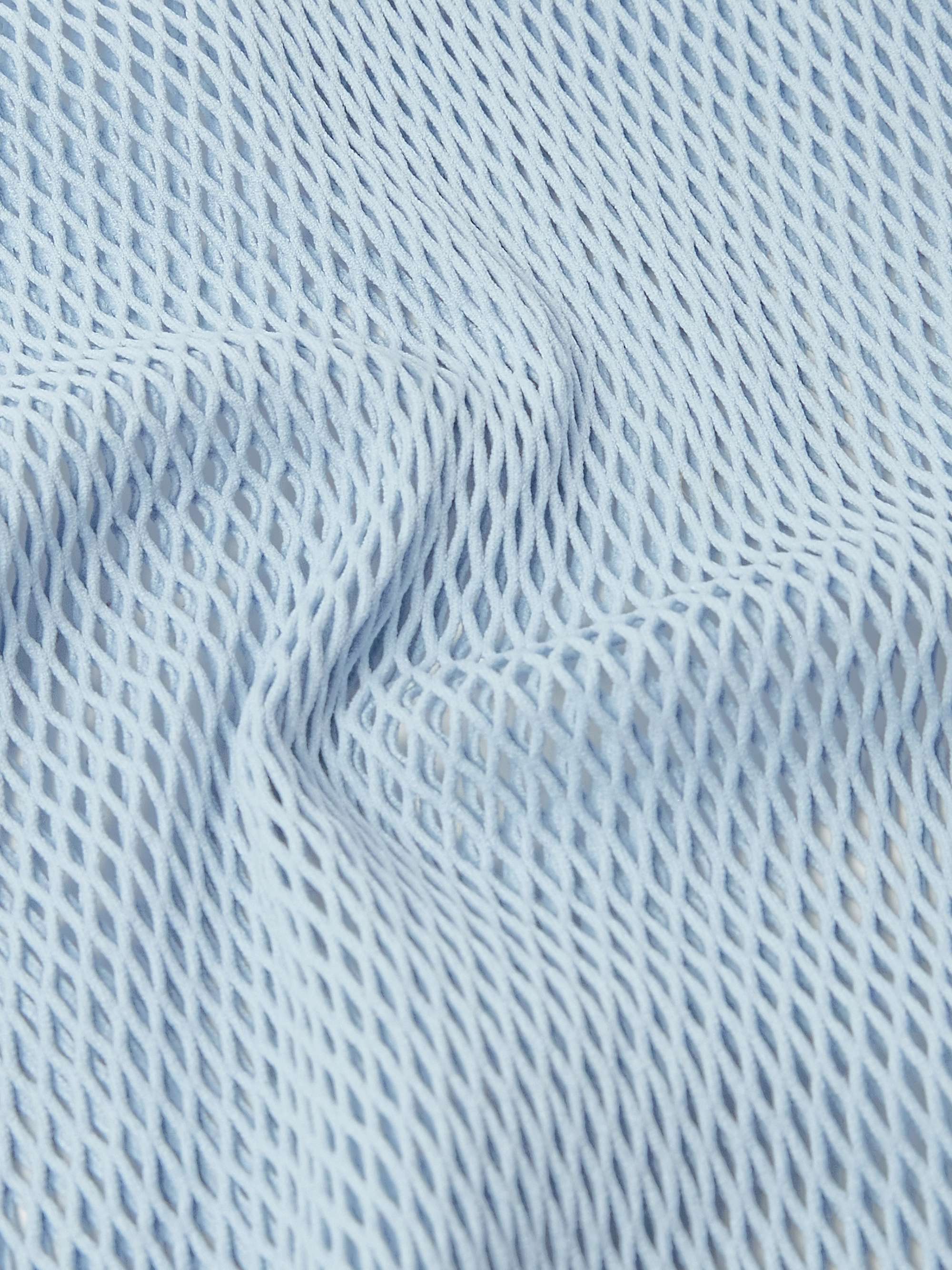 Stretch-Mesh Polo Shirt view