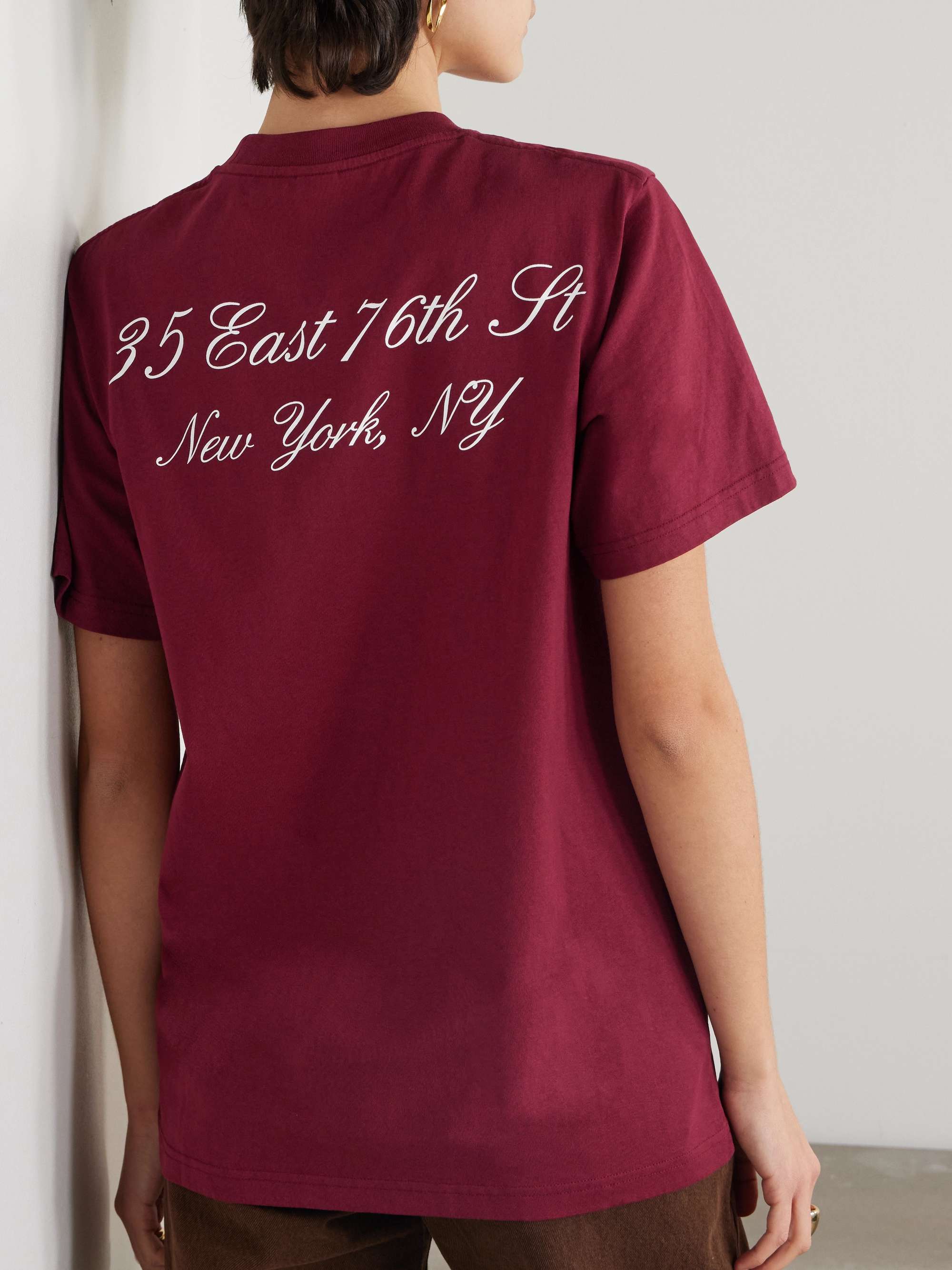 + The Carlyle printed cotton-jersey T-shirt view
