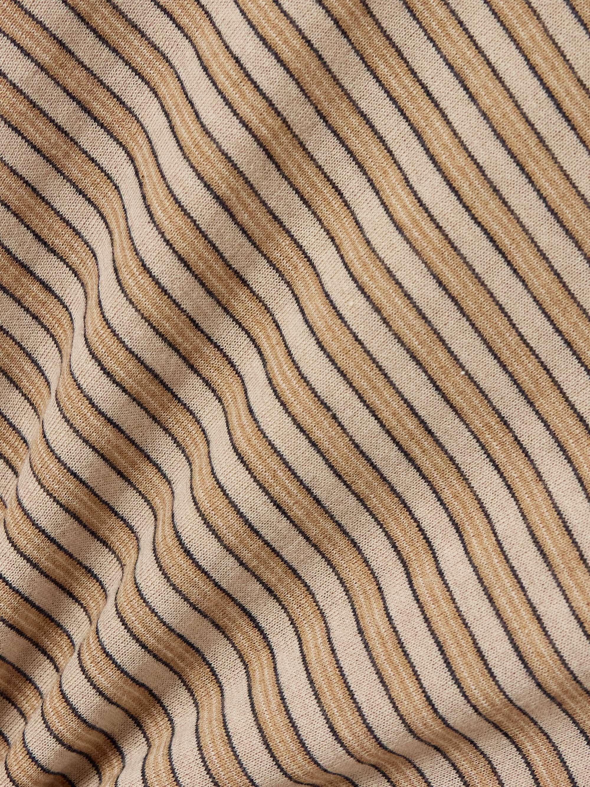 Juhi striped cotton and cashmere-blend jersey T-shirt view