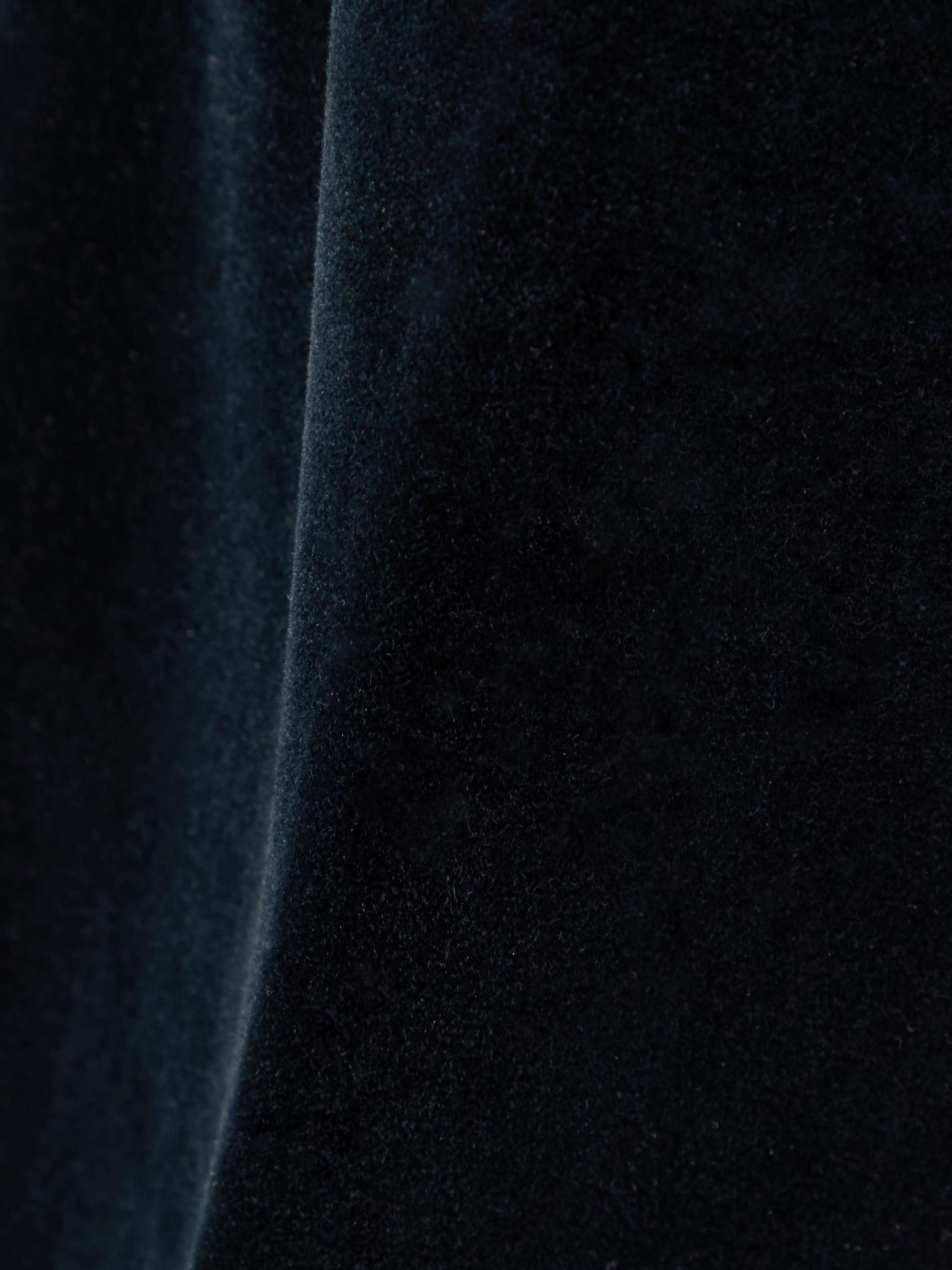 Cotton-velvet wide-leg pants view