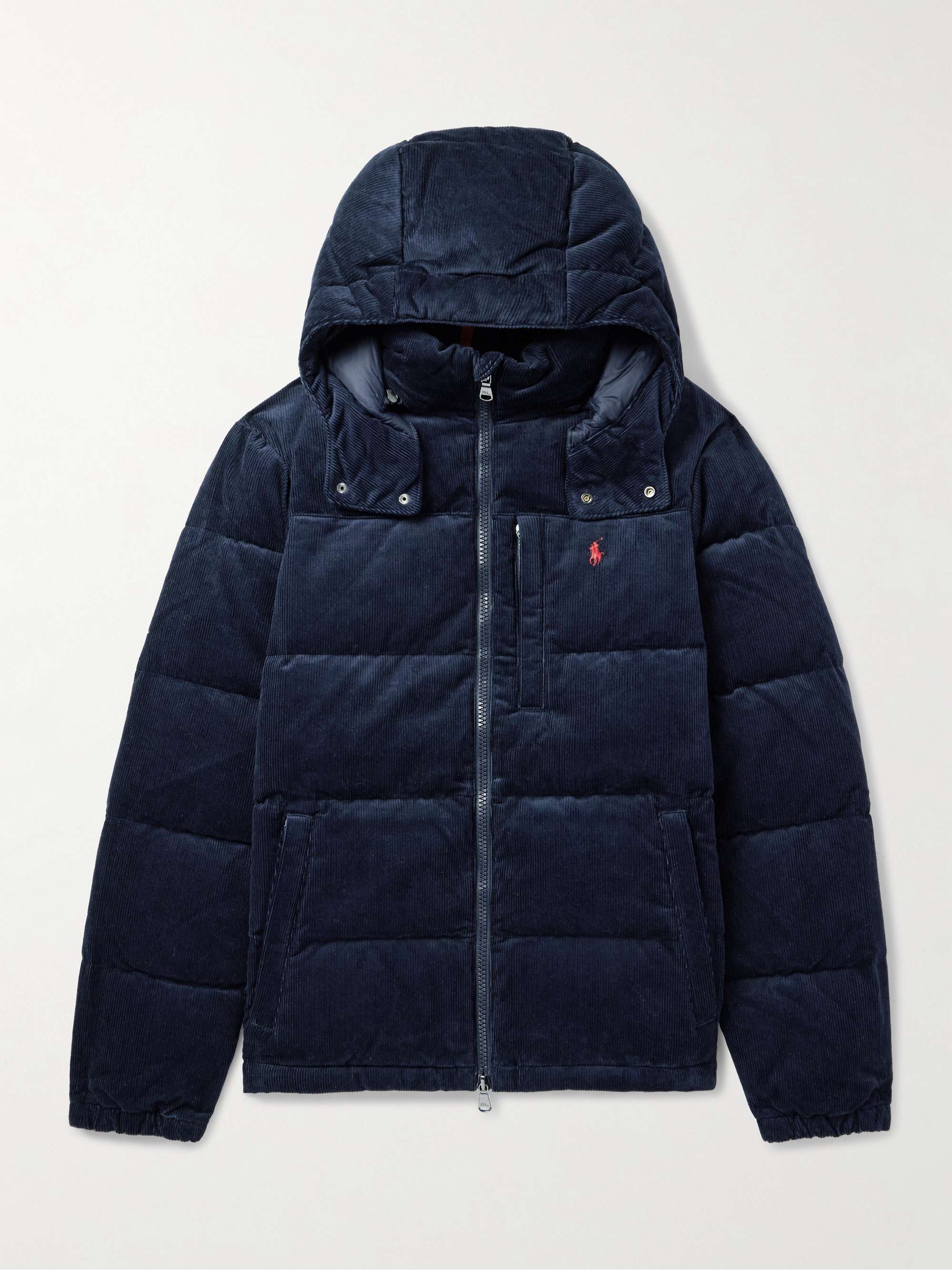 Quilted Cotton-Corduroy Down Jacket hero visual