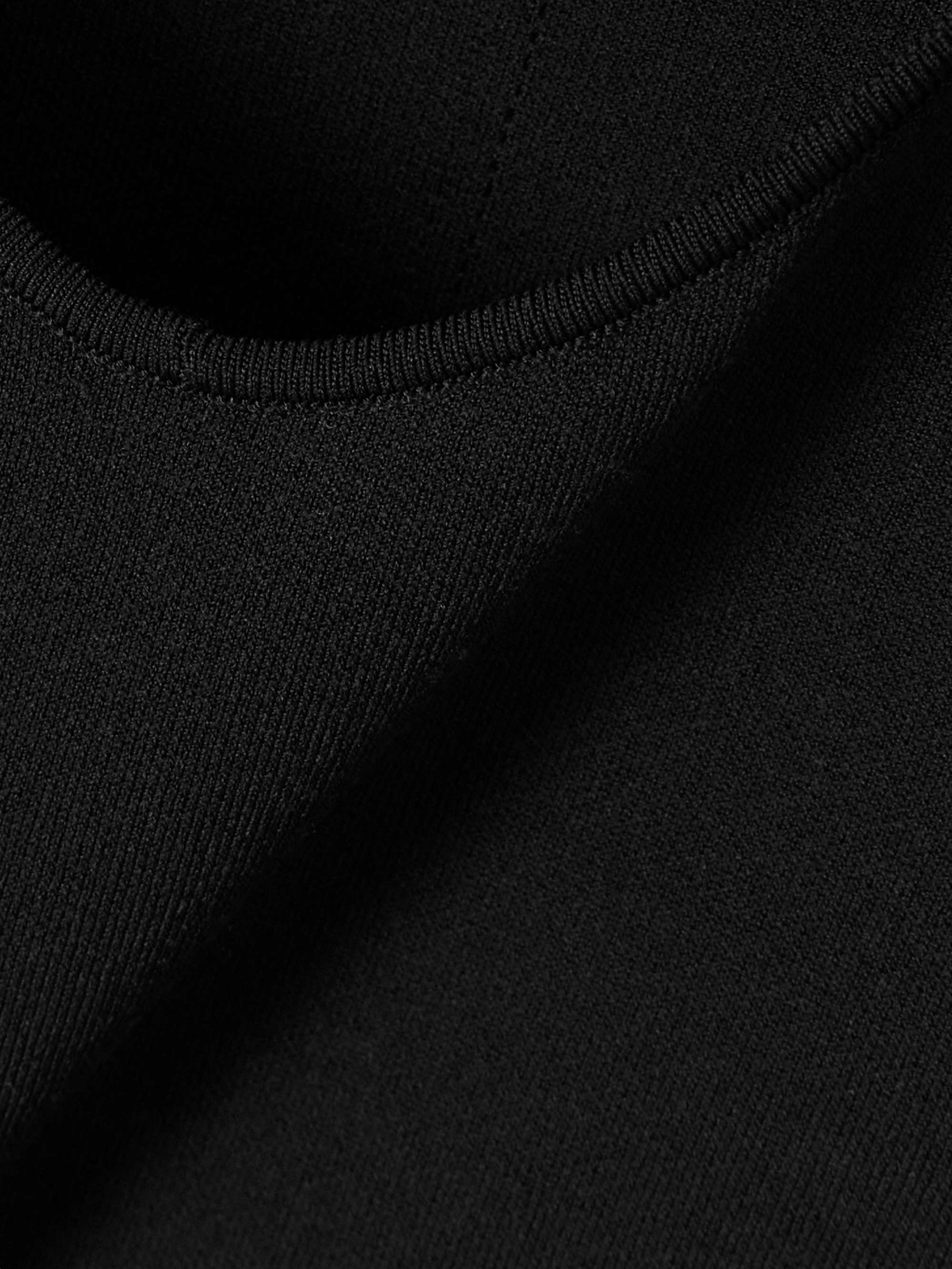 Open-back knitted bodysuit view