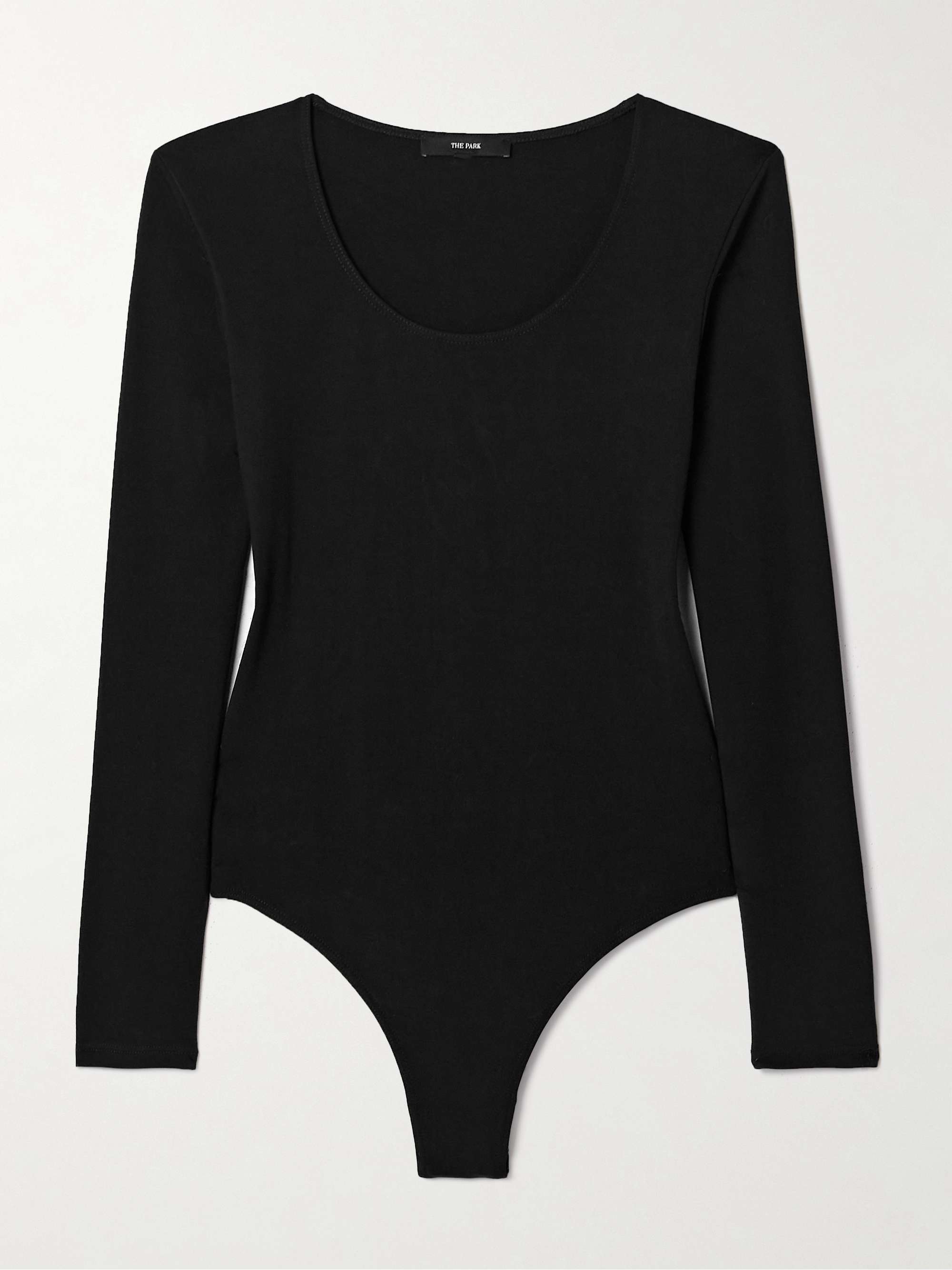 Donna stretch-TENCEL™ Lyocell jersey thong bodysuit hero visual