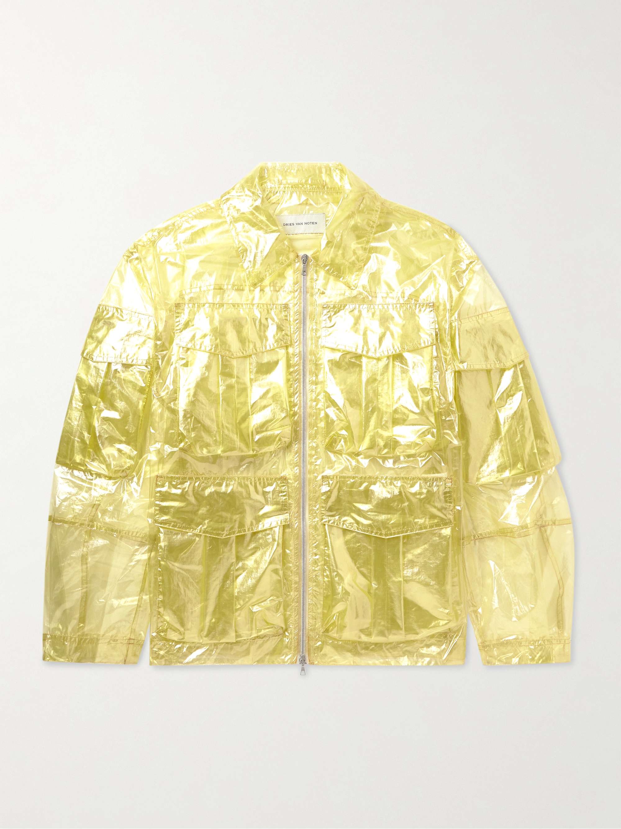 Crinkled-Nylon Field Jacket hero visual