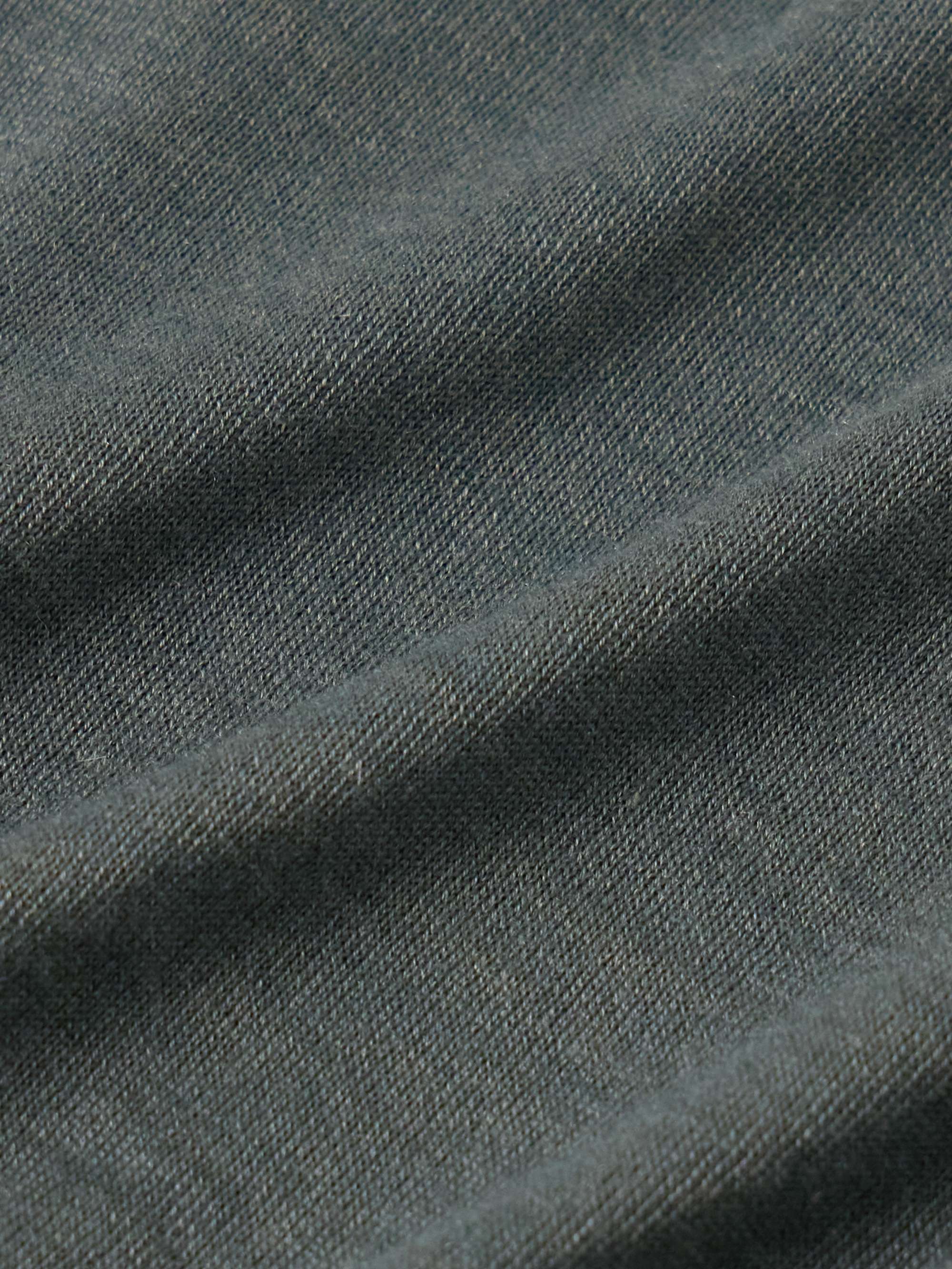 Zanone Slim-Fit Cashmere and Silk-Blend T-Shirt view