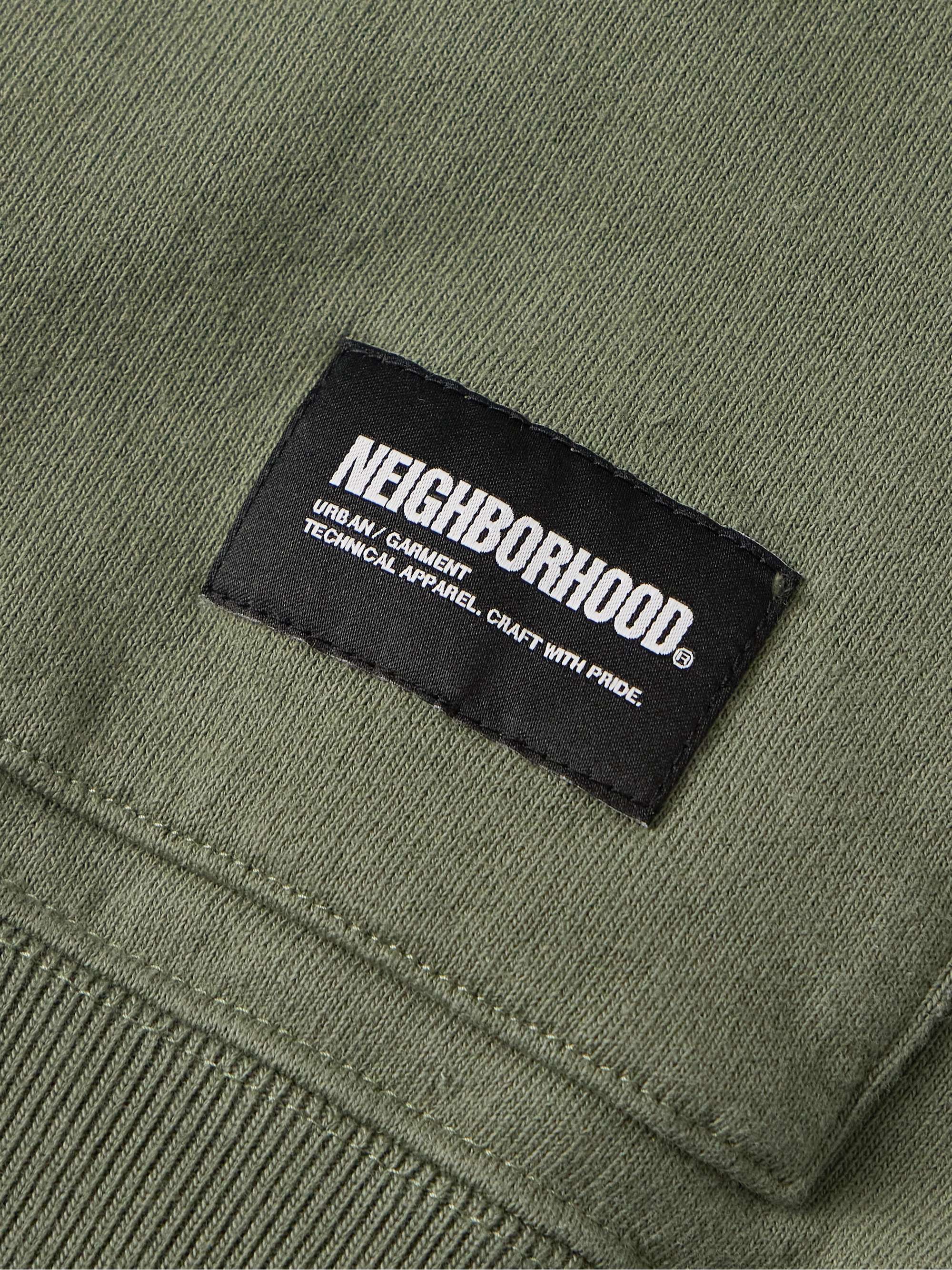 Logo-Appliquéd Printed Cotton-Jersey Zip-Up Hoodie view