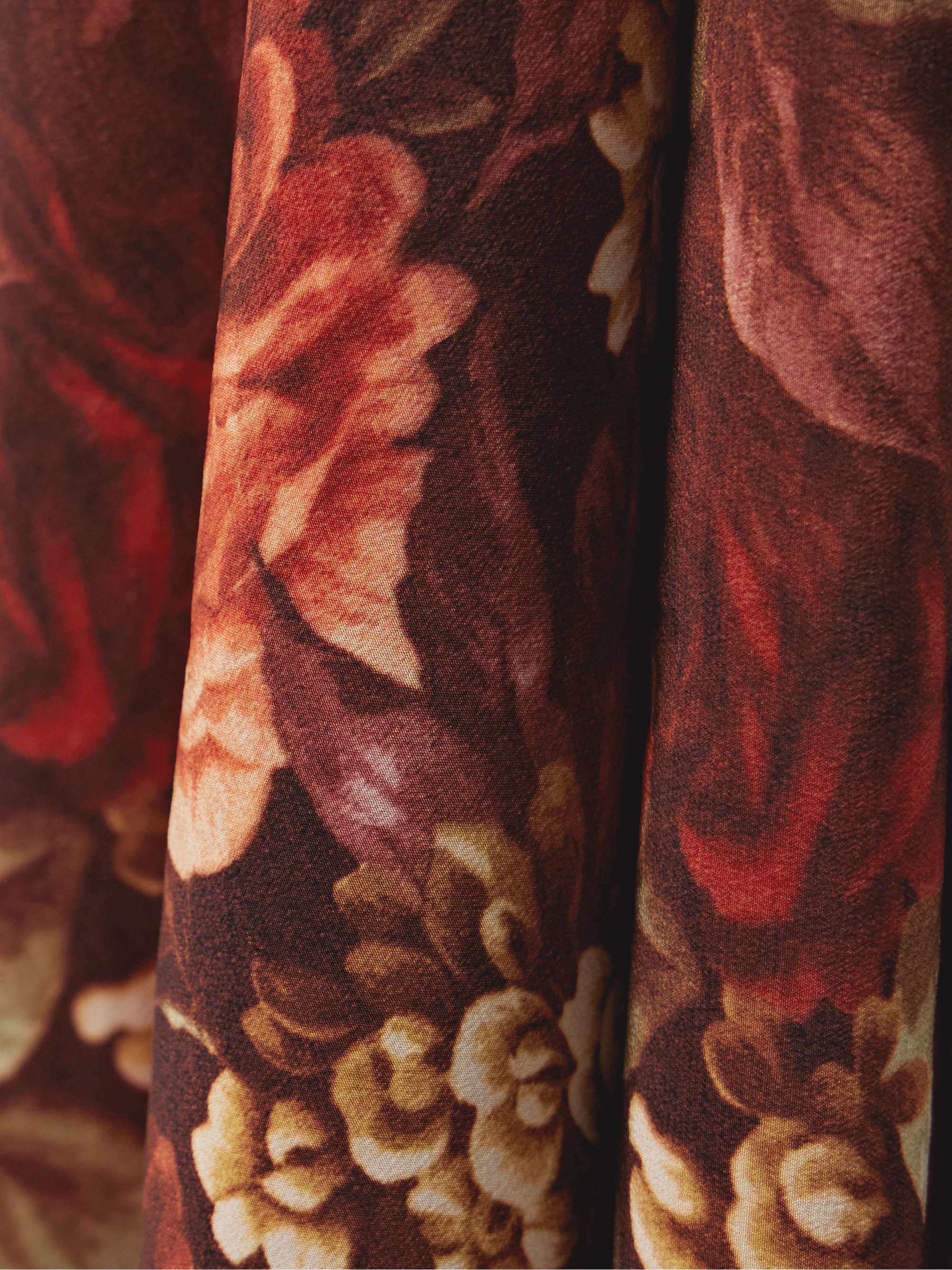 Tayga floral-print silk-crepe pareo view