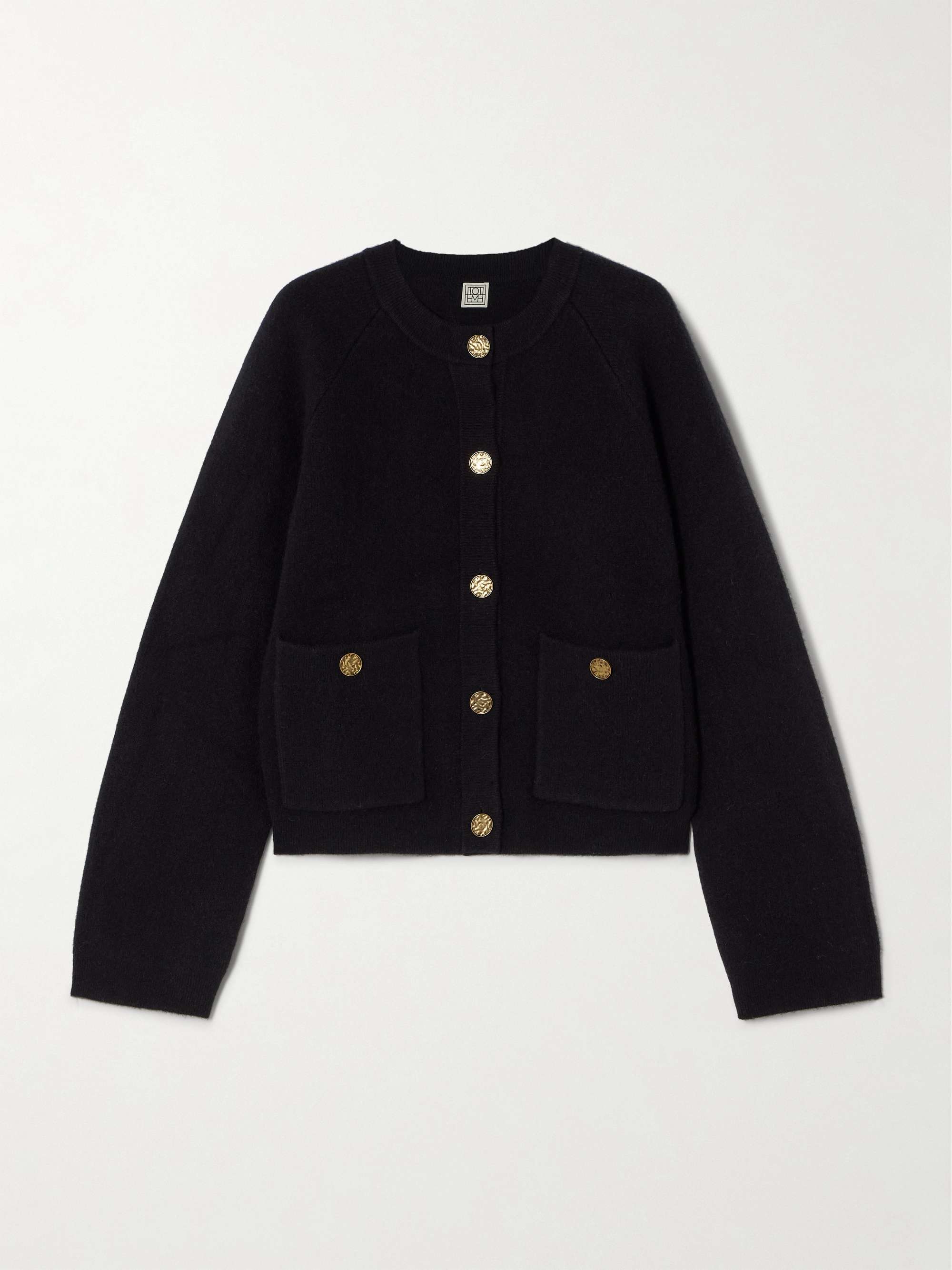 Wool-blend cardigan hero visual