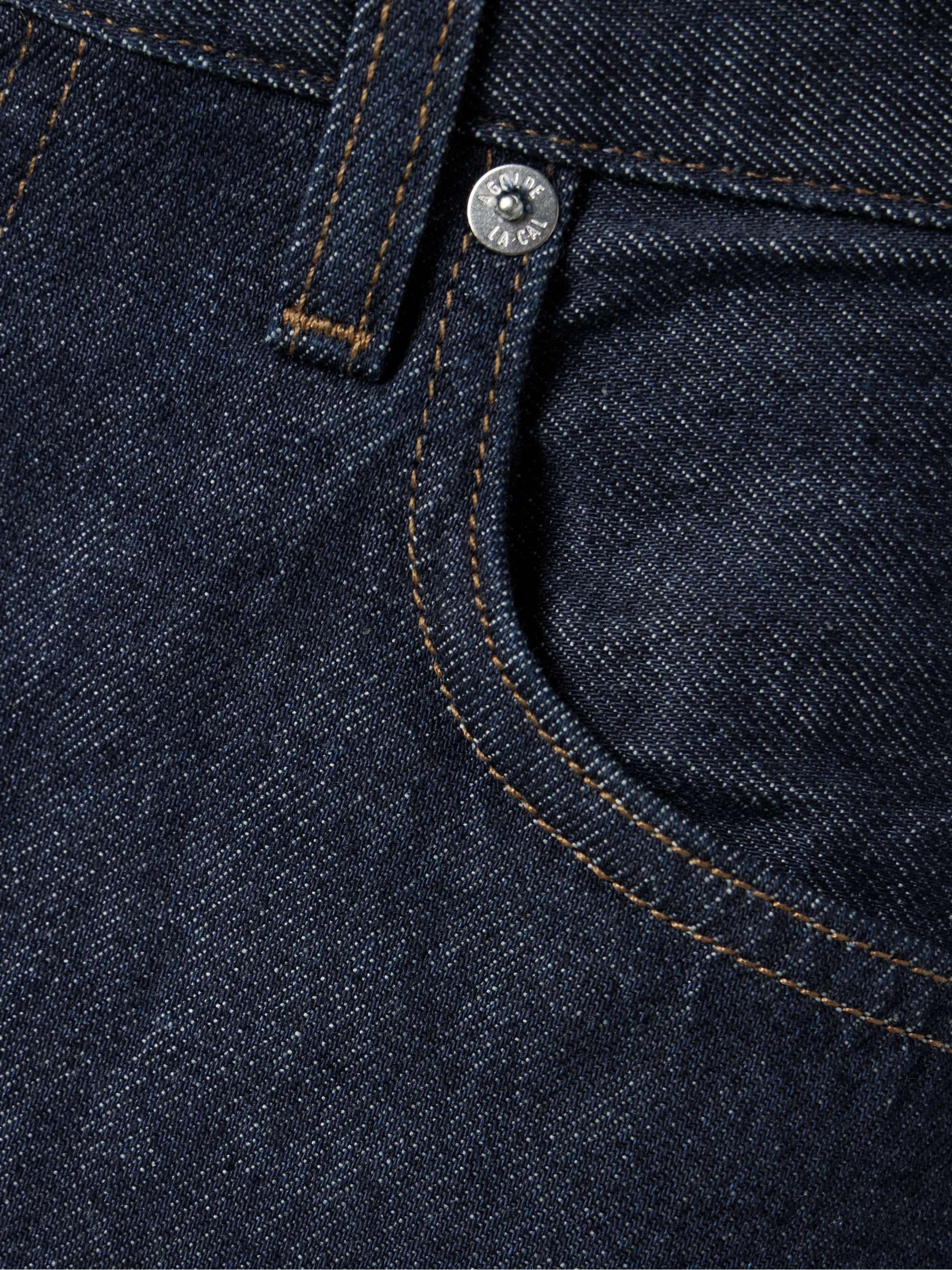 Nolan organic denim shorts view
