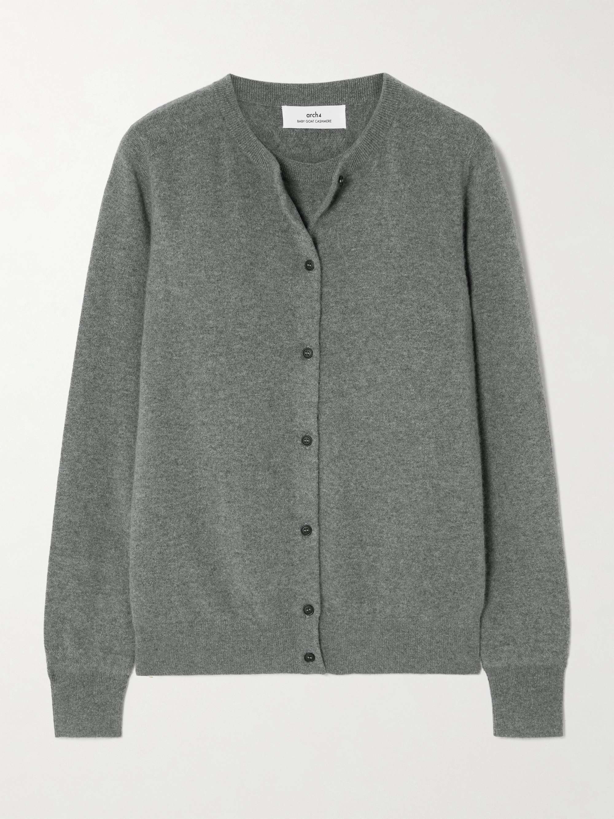Organic cashmere tank and cardigan set hero visual