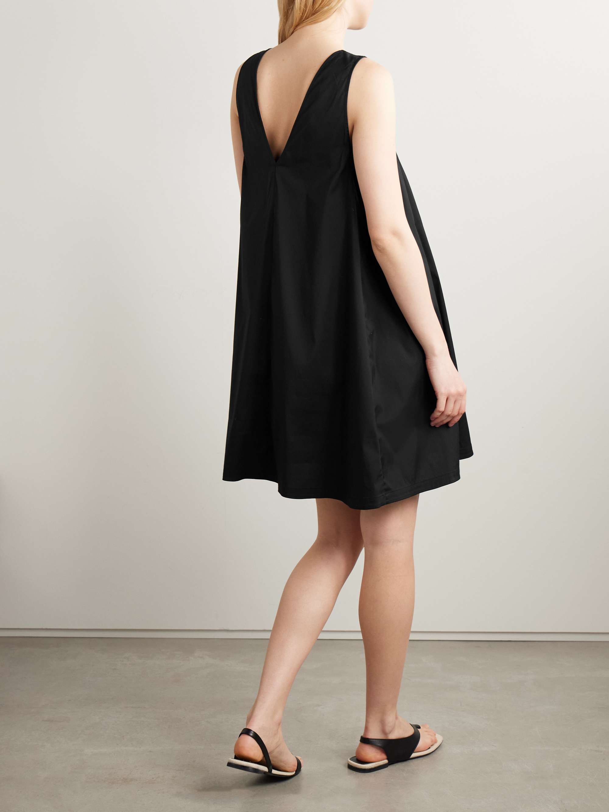 Campale cotton-blend poplin mini dress view