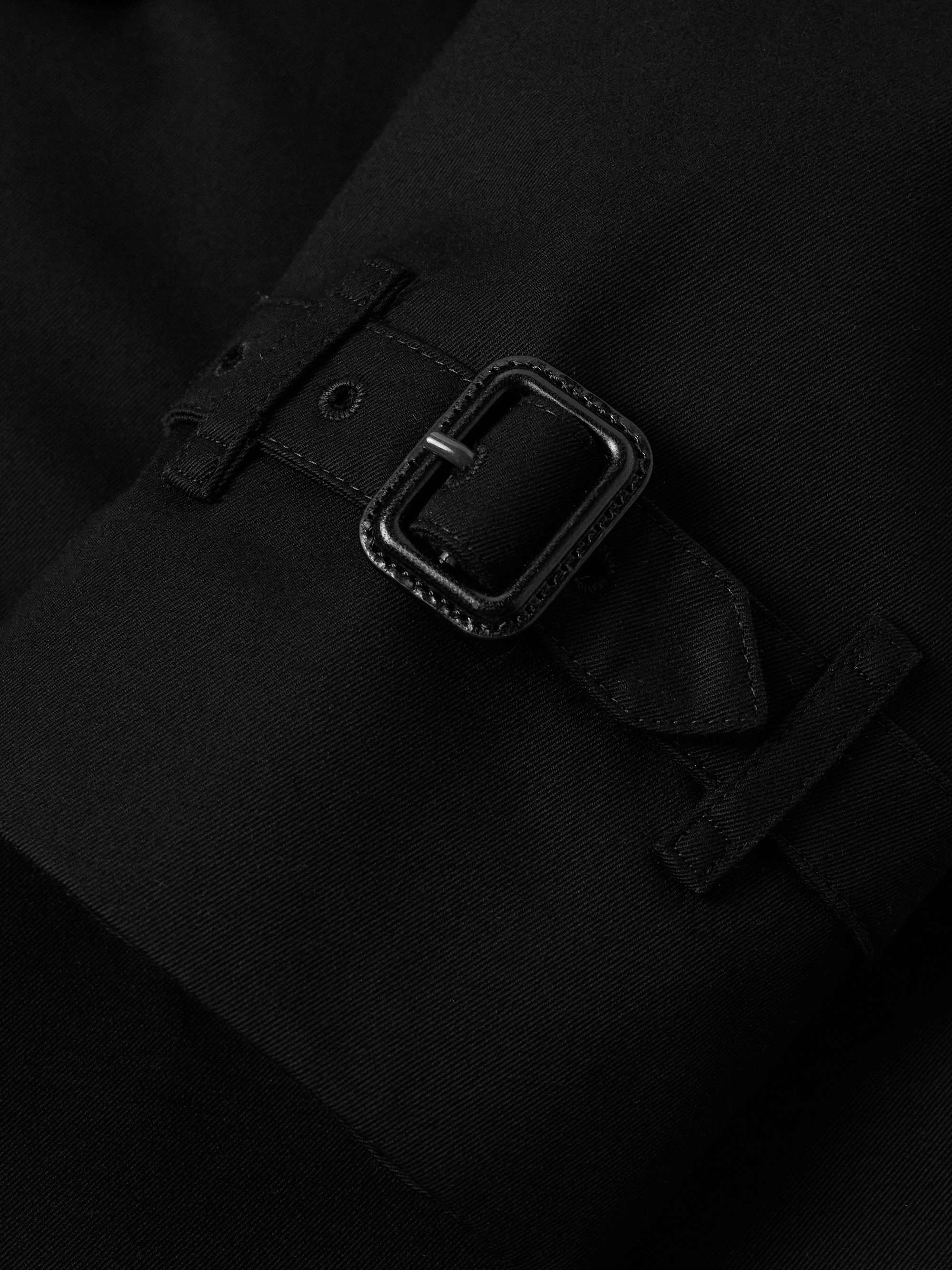 Kensington Double-Breasted Belted Cotton-Gabardine Trench Coat view