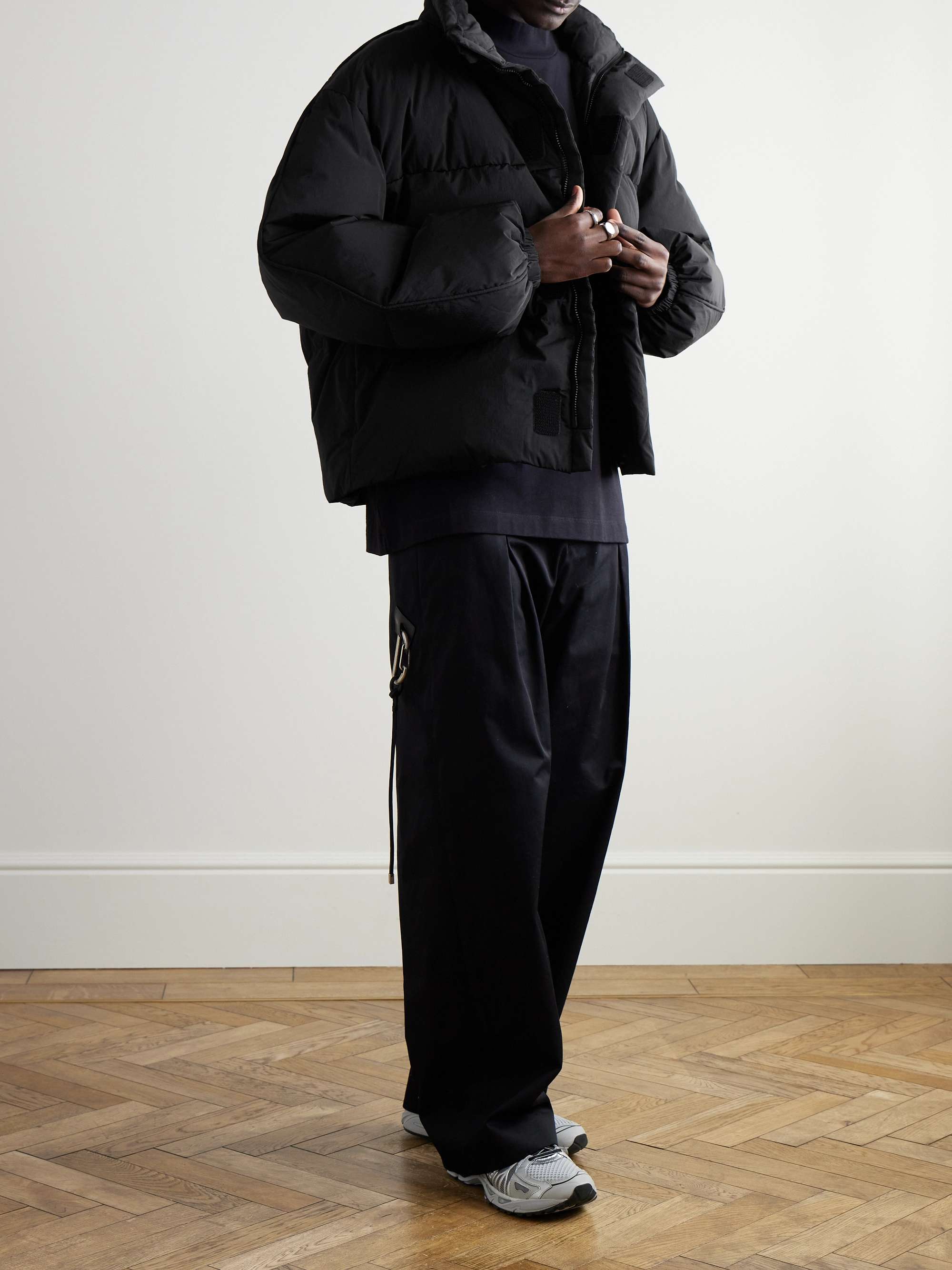 Quilted Shell Down Jacket view