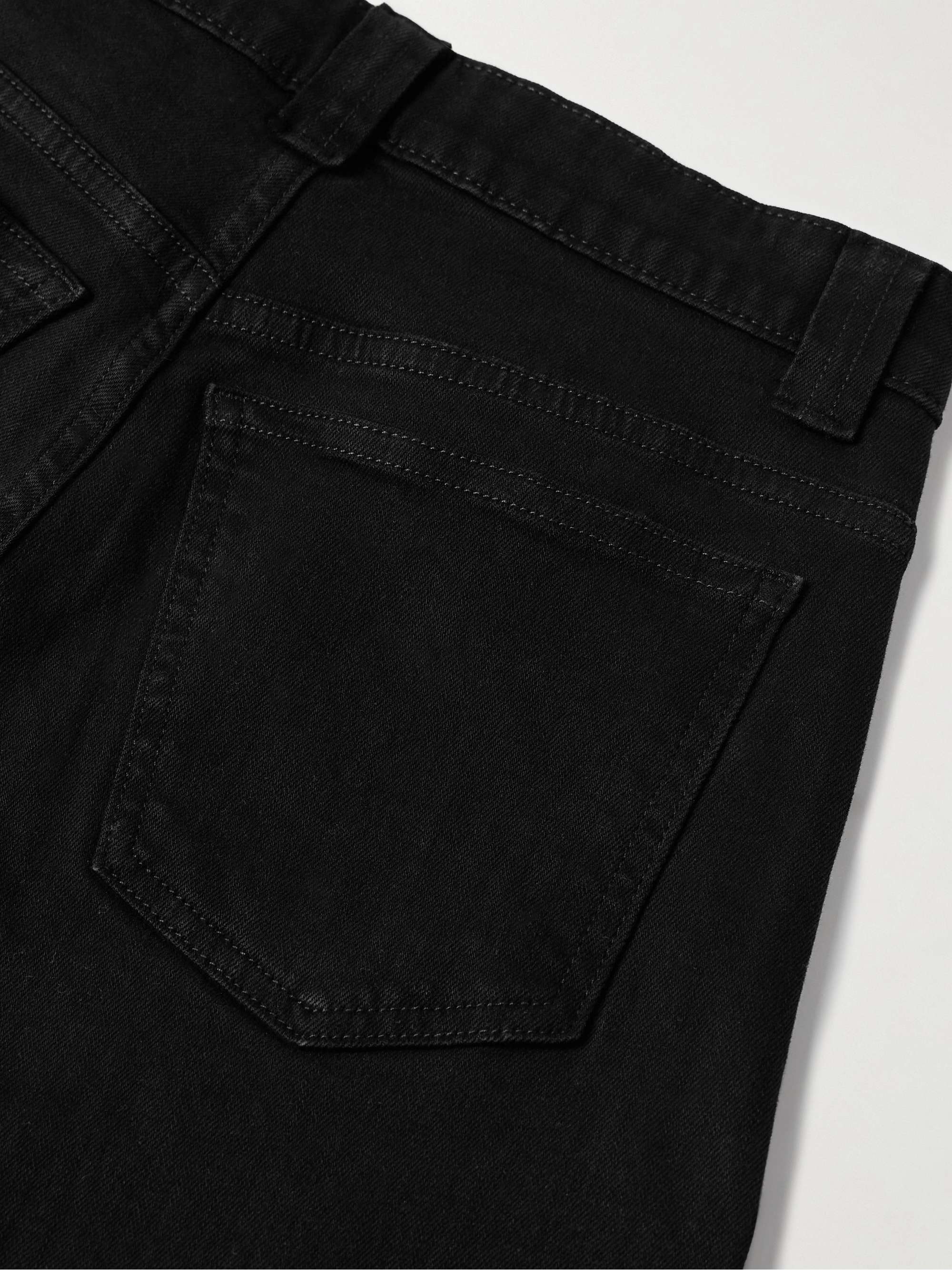 Callum high-rise straight-leg jeans view