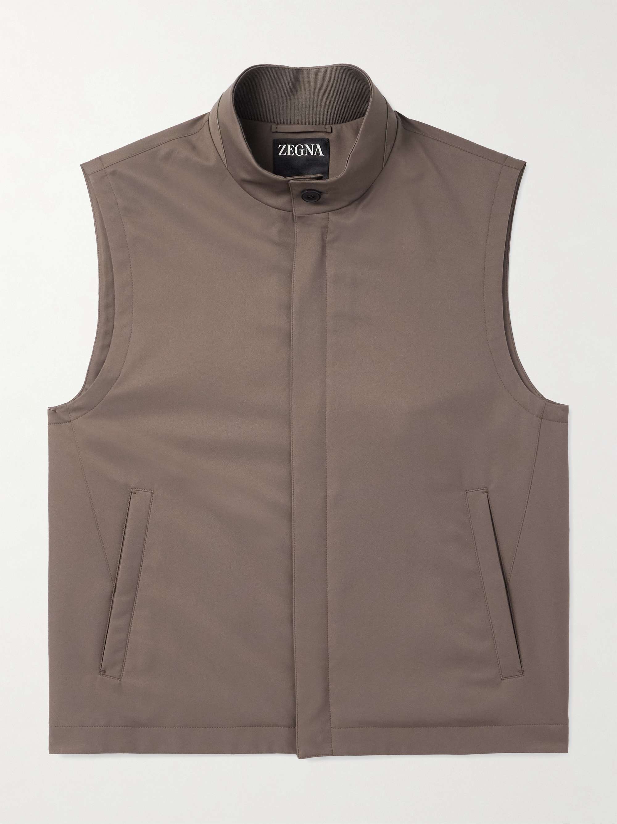 Slim-Fit Shell Gilet hero visual