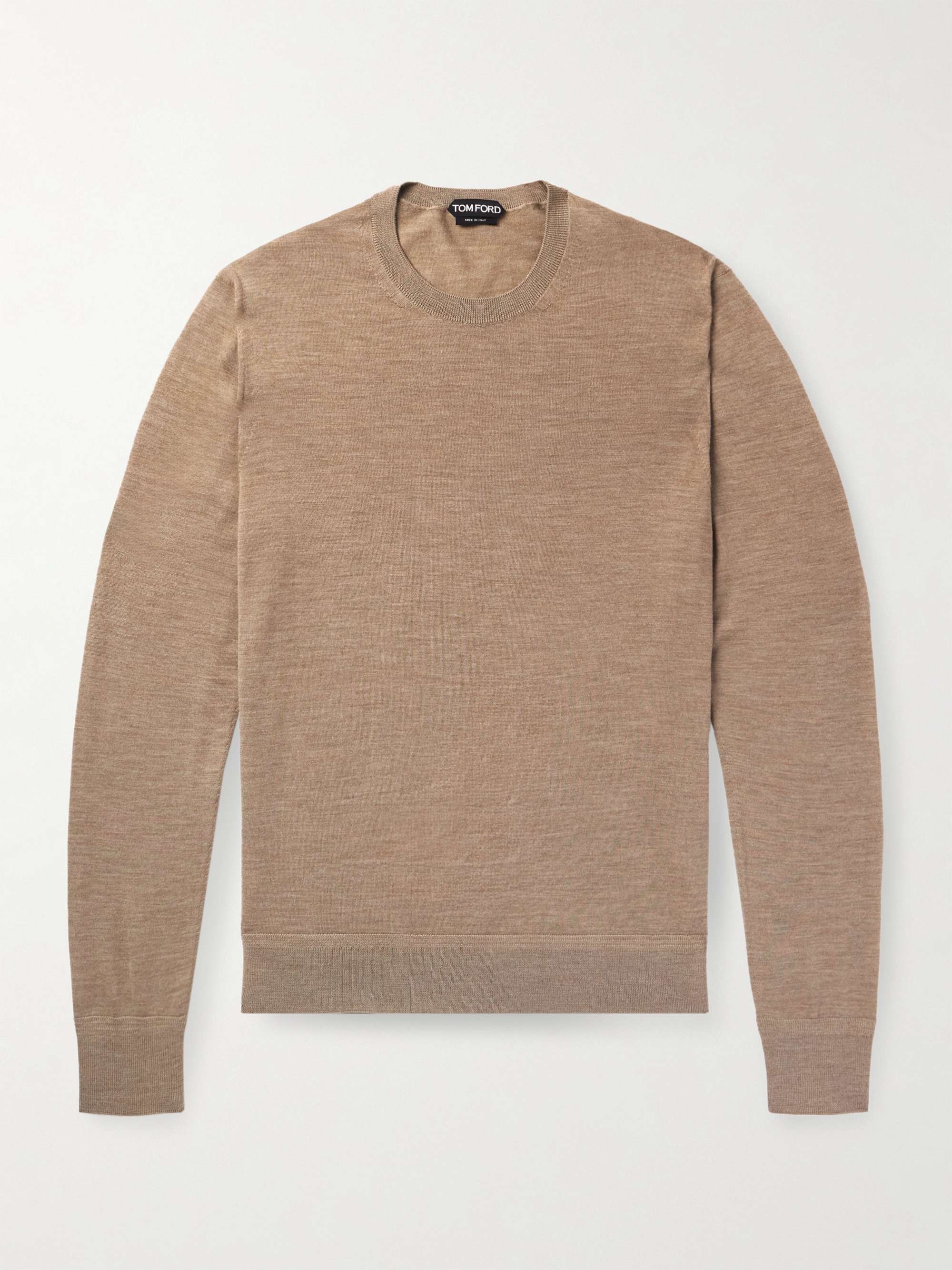 Slim-Fit Wool Sweater hero visual
