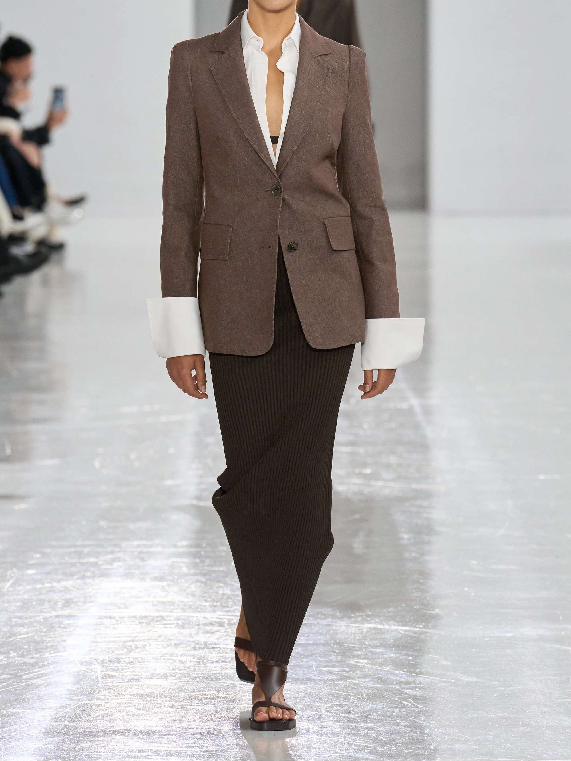 Cotton-twill blazer view