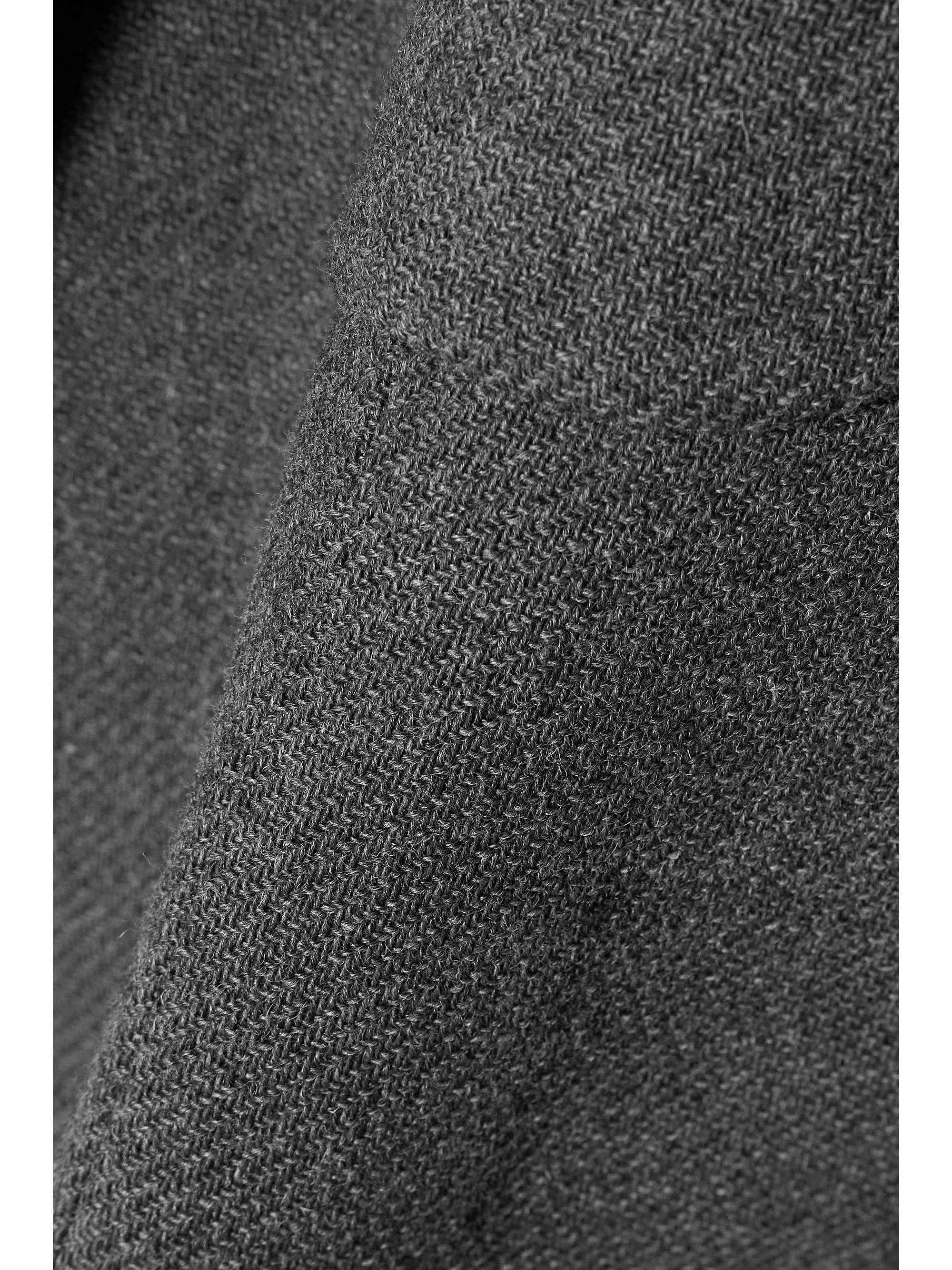 + NET SUSTAIN Raja velvet-trimmed wool-tweed blazer view