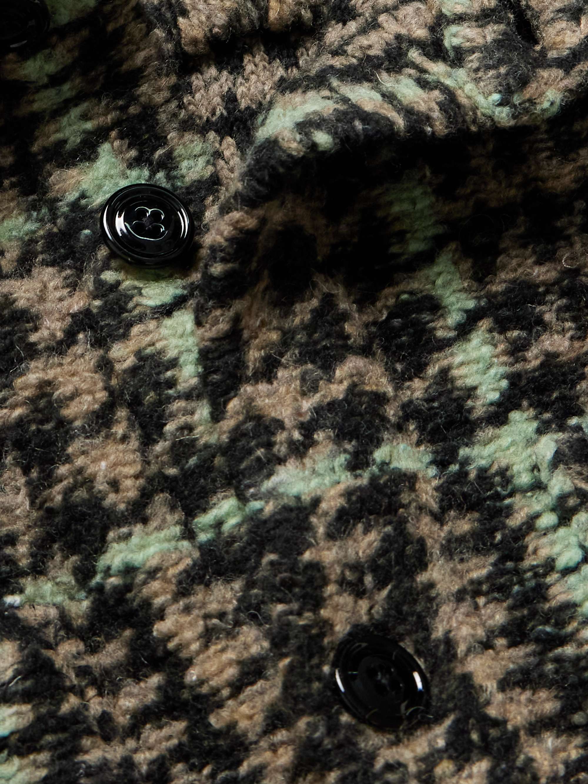Gales Checked Knitted Overshirt view